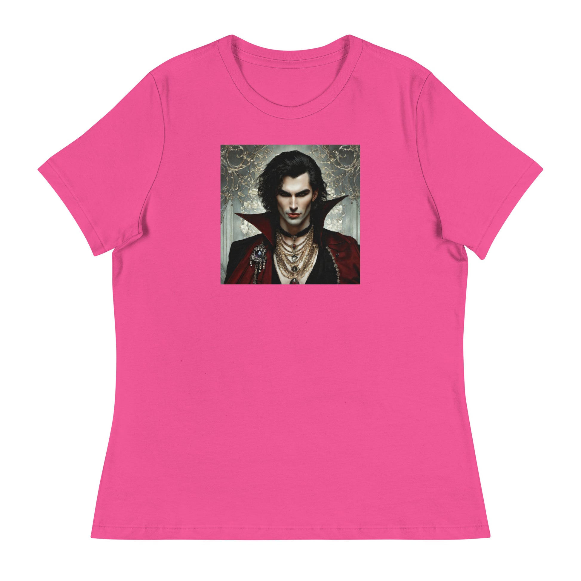 Alluring Vampire Women's T-Shirt Berry