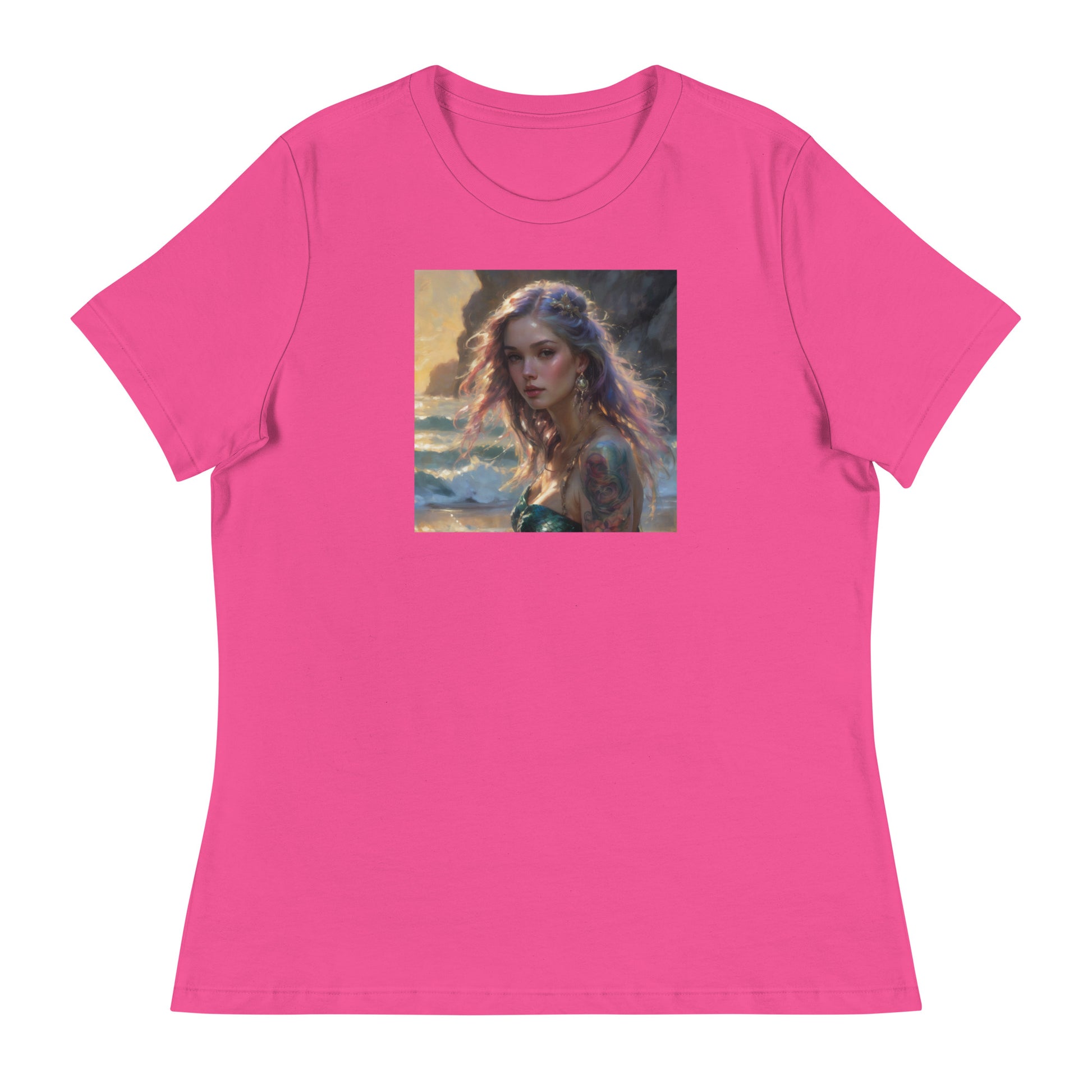 Mermaid's Gaze Women's T-Shirt Berry