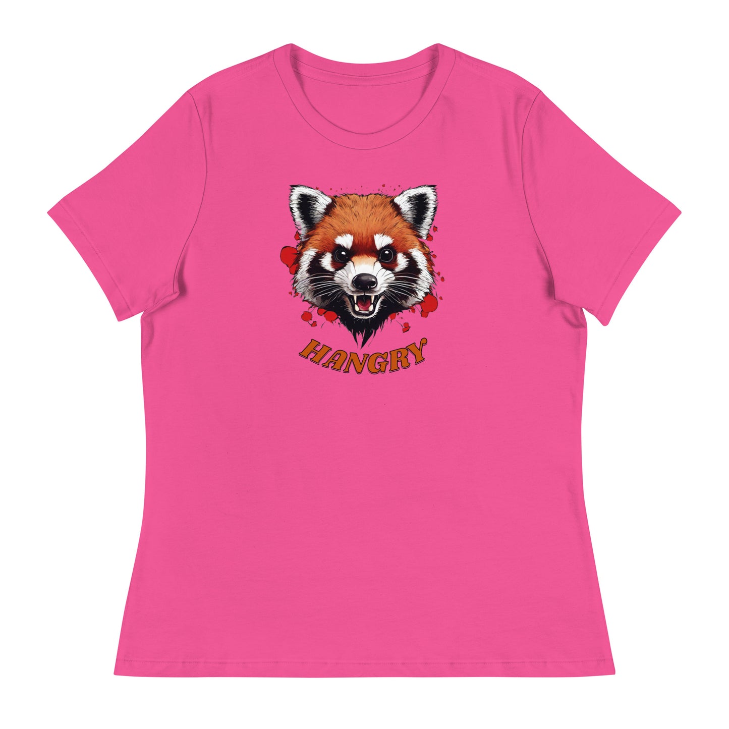 Hangry Women's Funny T-Shirt Berry