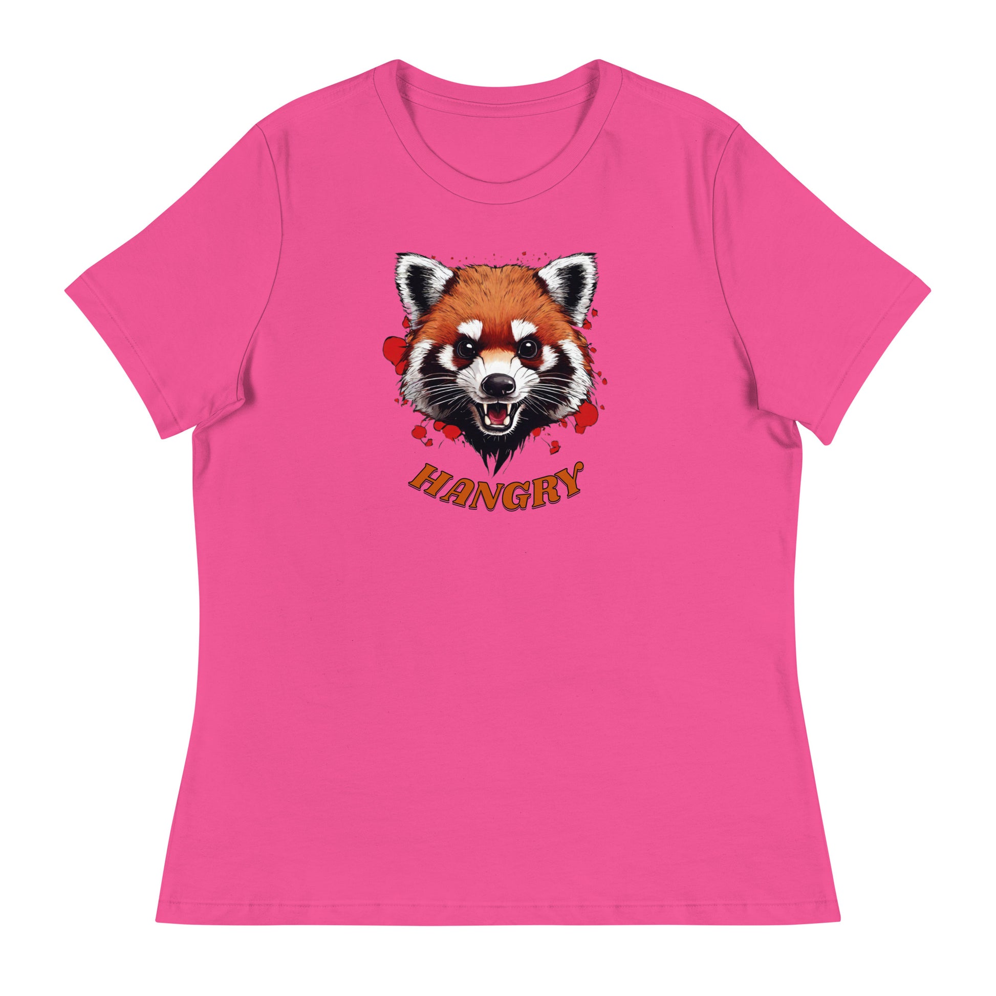 Hangry Women's Funny T-Shirt Berry