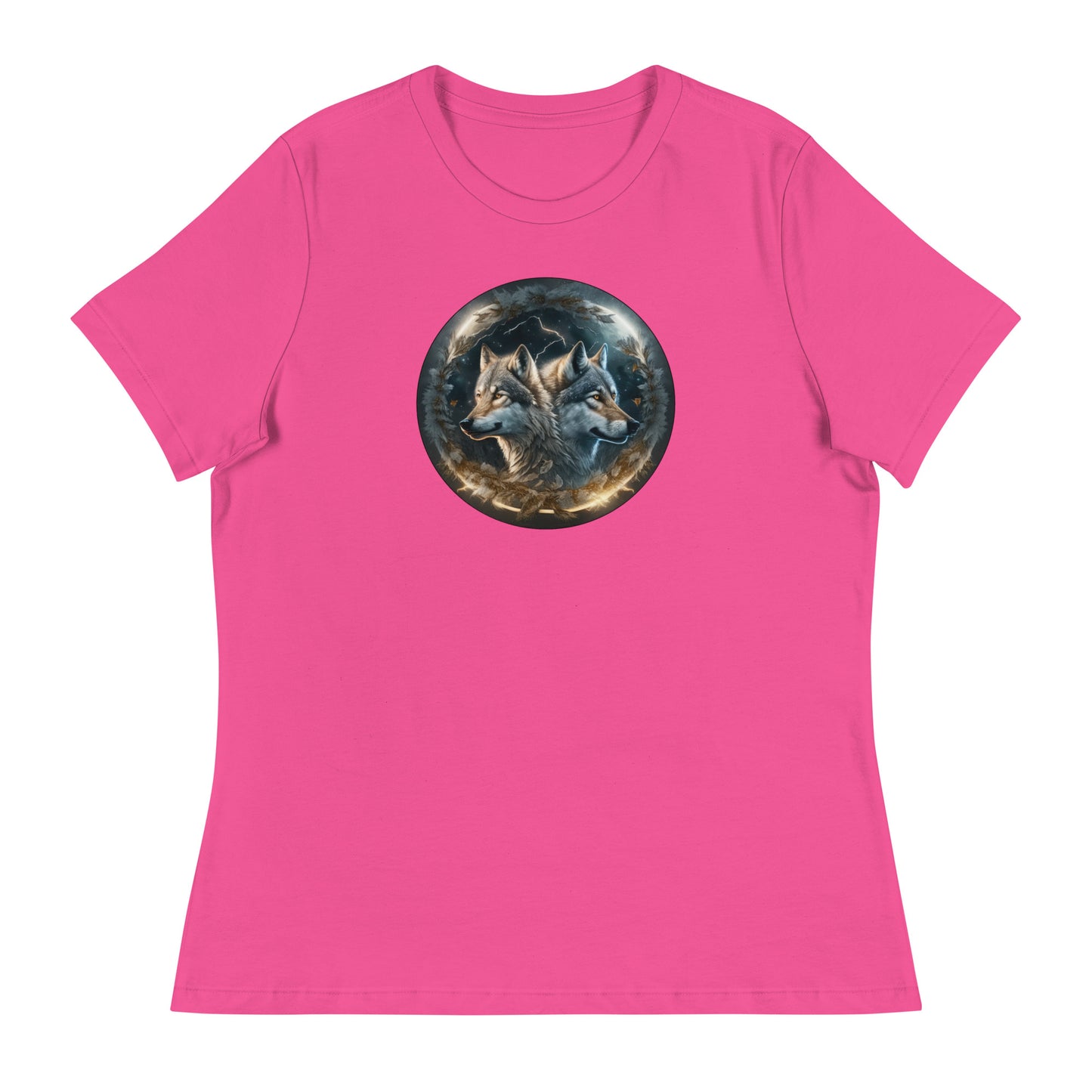 Women's Wolf Spirits T-Shirt Berry