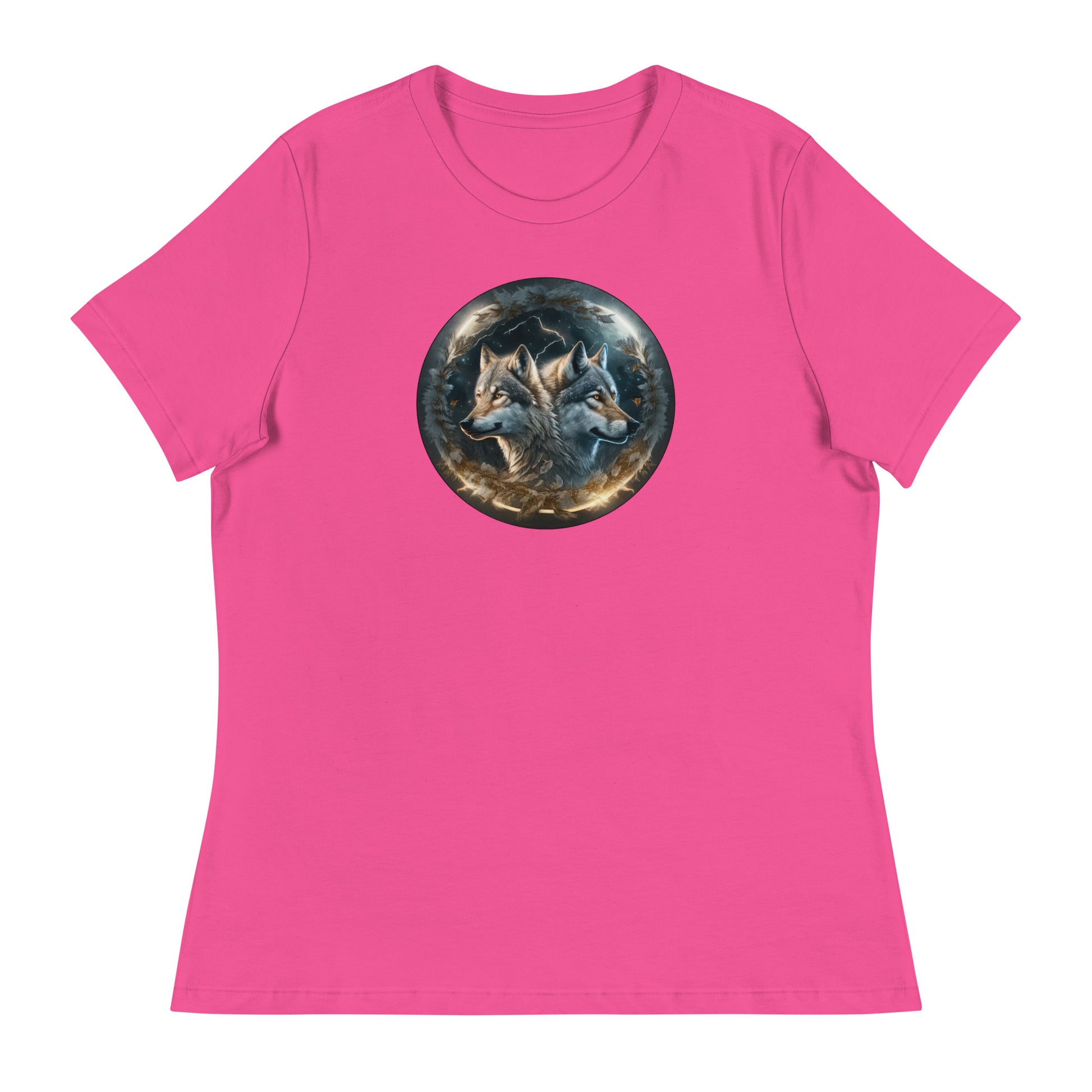 Women's Wolf Spirits T-Shirt Berry