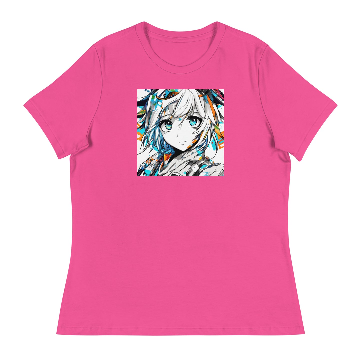 Women's Anime Addict T-Shirt Berry