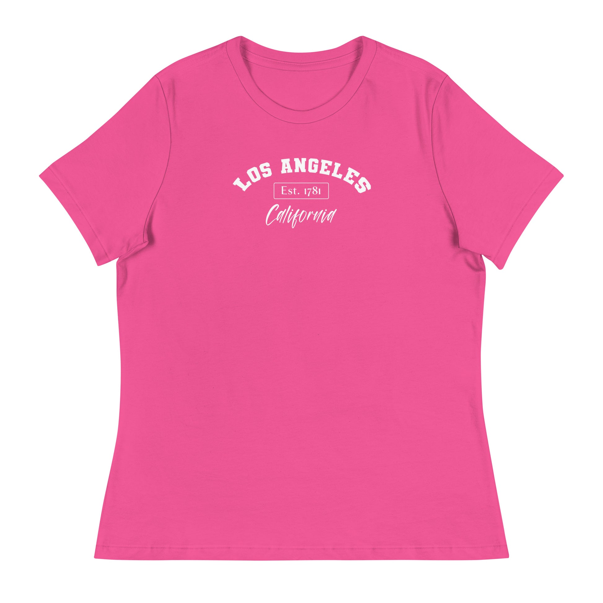 Los Angeles, California Women's T-Shirt Berry