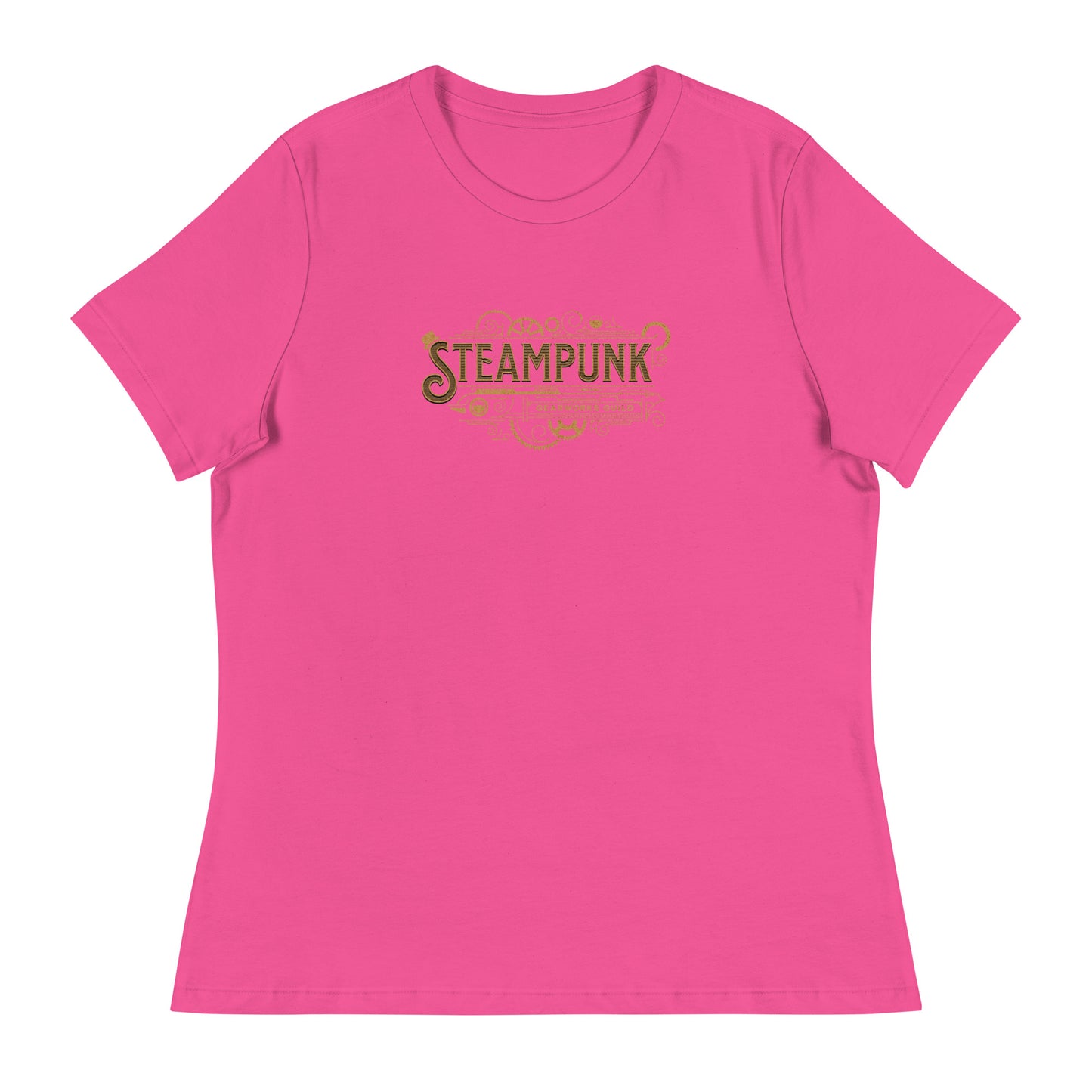 Steampunk Gearworks Guild Women's T-Shirt Berry