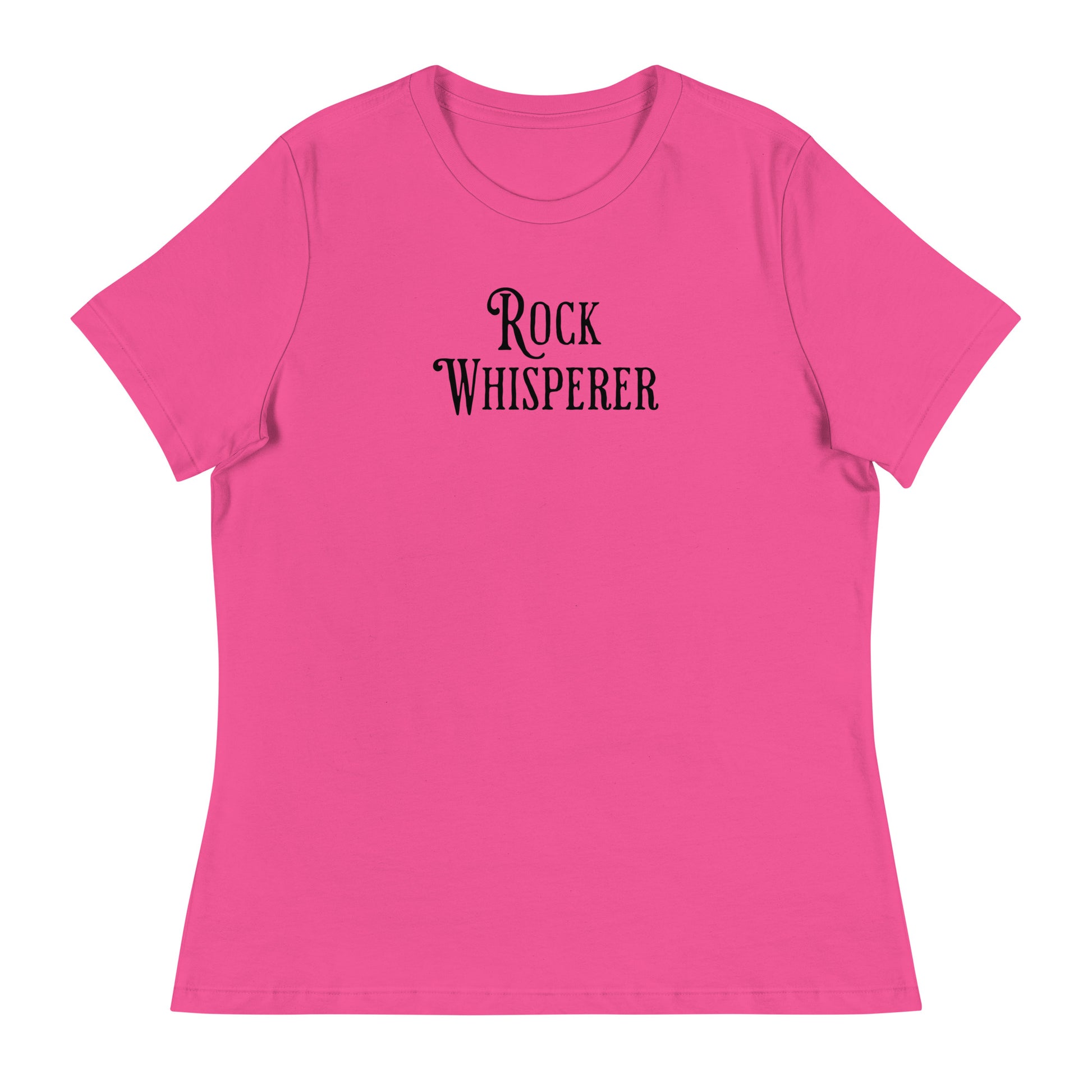 Women's Rock Whisperer T-Shirt Berry