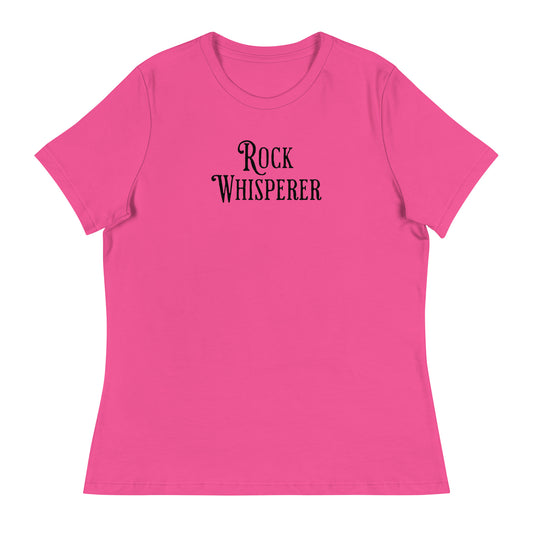 Women's Rock Whisperer T-Shirt Berry