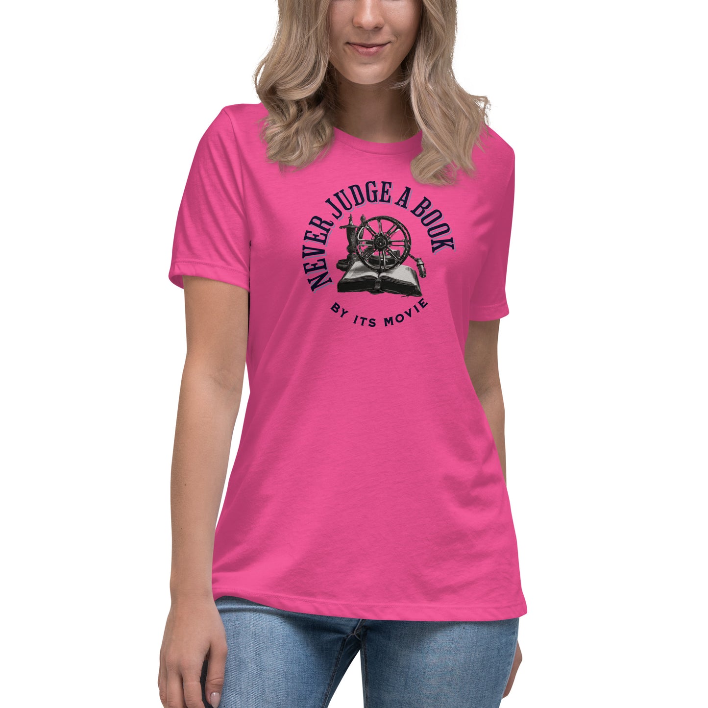 Never Judge a Book by its Movie Women's T-Shirt