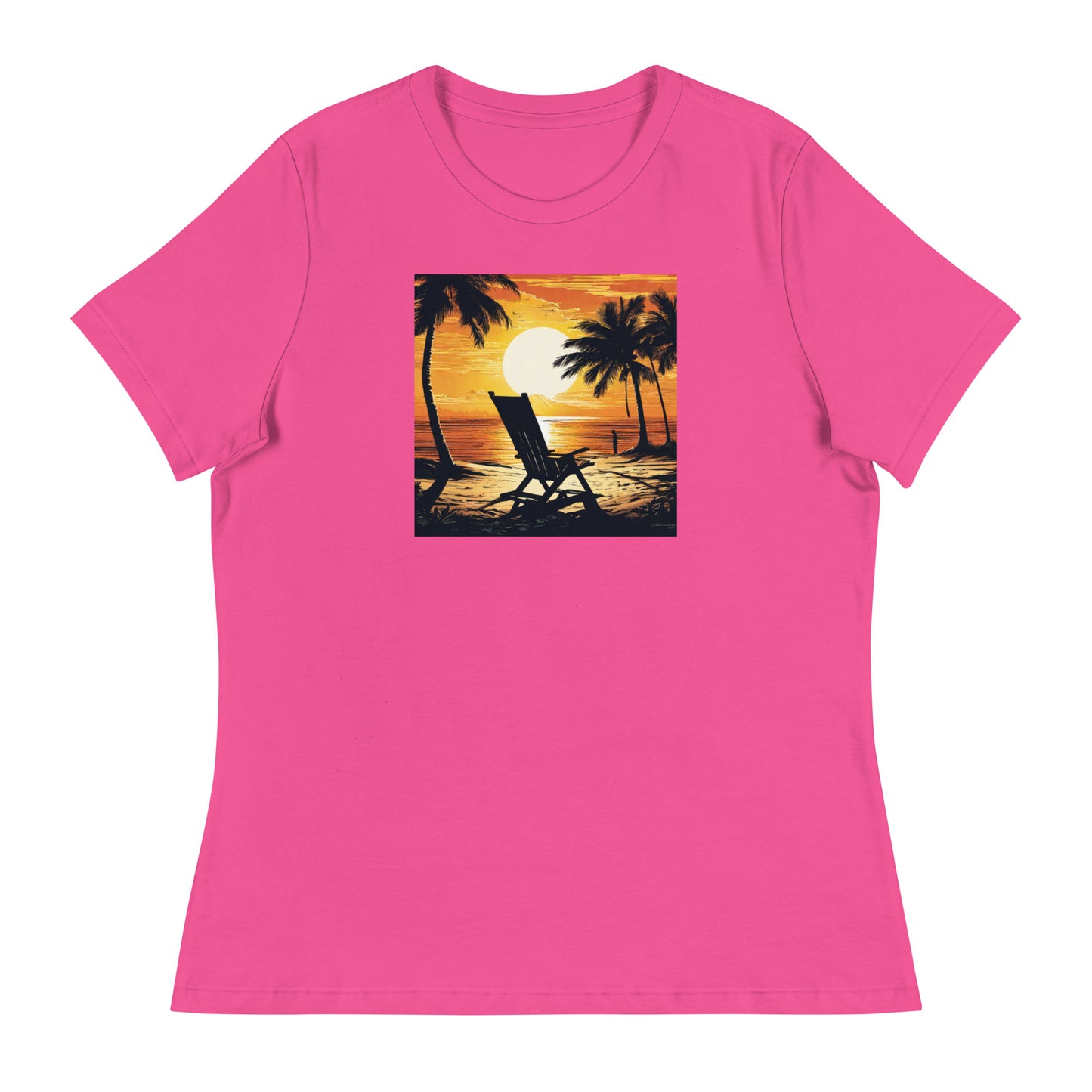 Summer Paradise Women's T-Shirt Berry