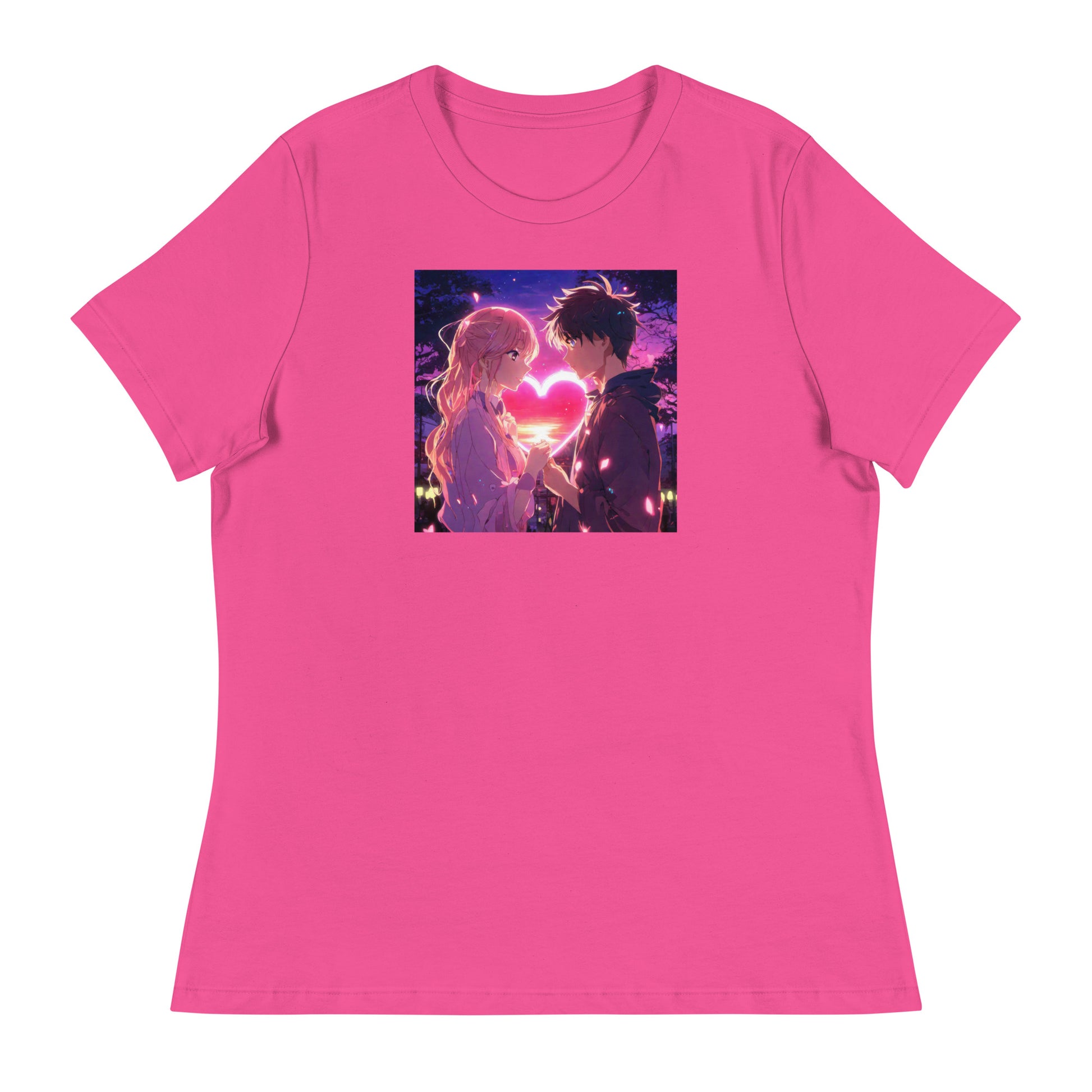 Women's Valentine's Day Love T-Shirt Berry