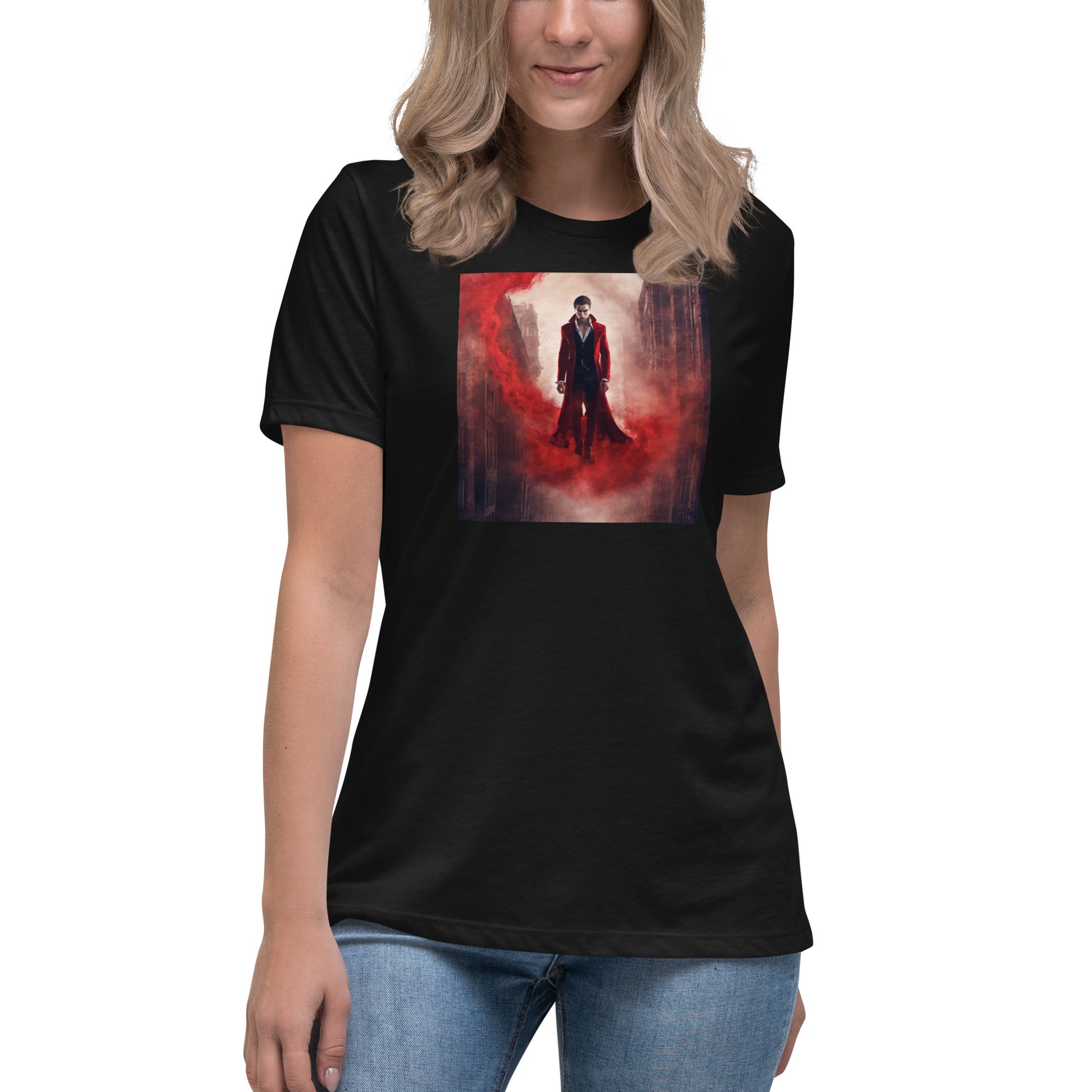 Vampire in Red Haze Women's Graphic Tee