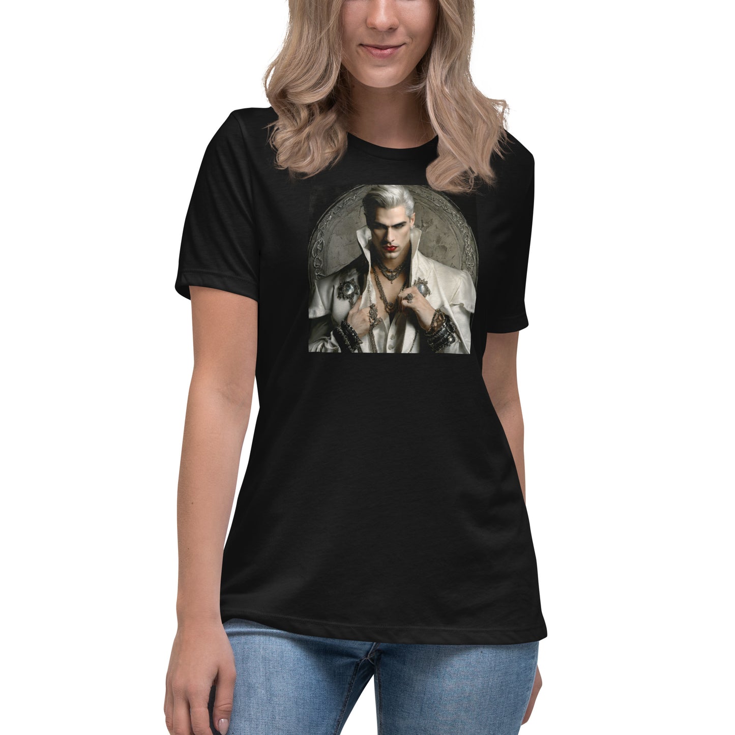 Vampire with Style Women's Graphic Tee