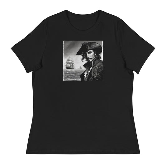 Captain Hook's Gaze Women's T-Shirt Black