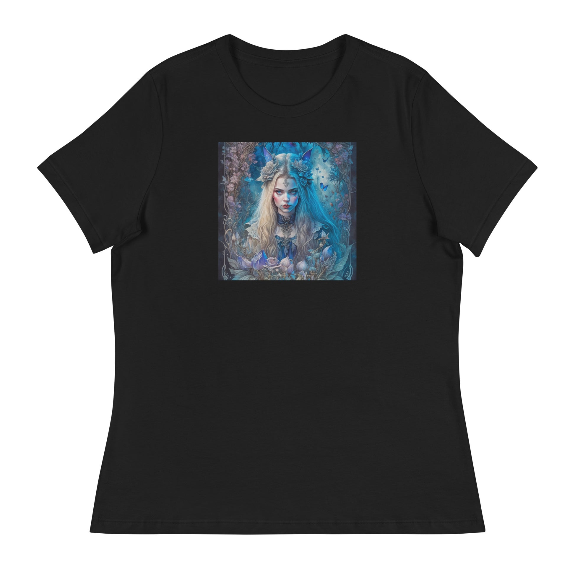 Esoteric Alice in Wonderland Women's T-Shirt Black