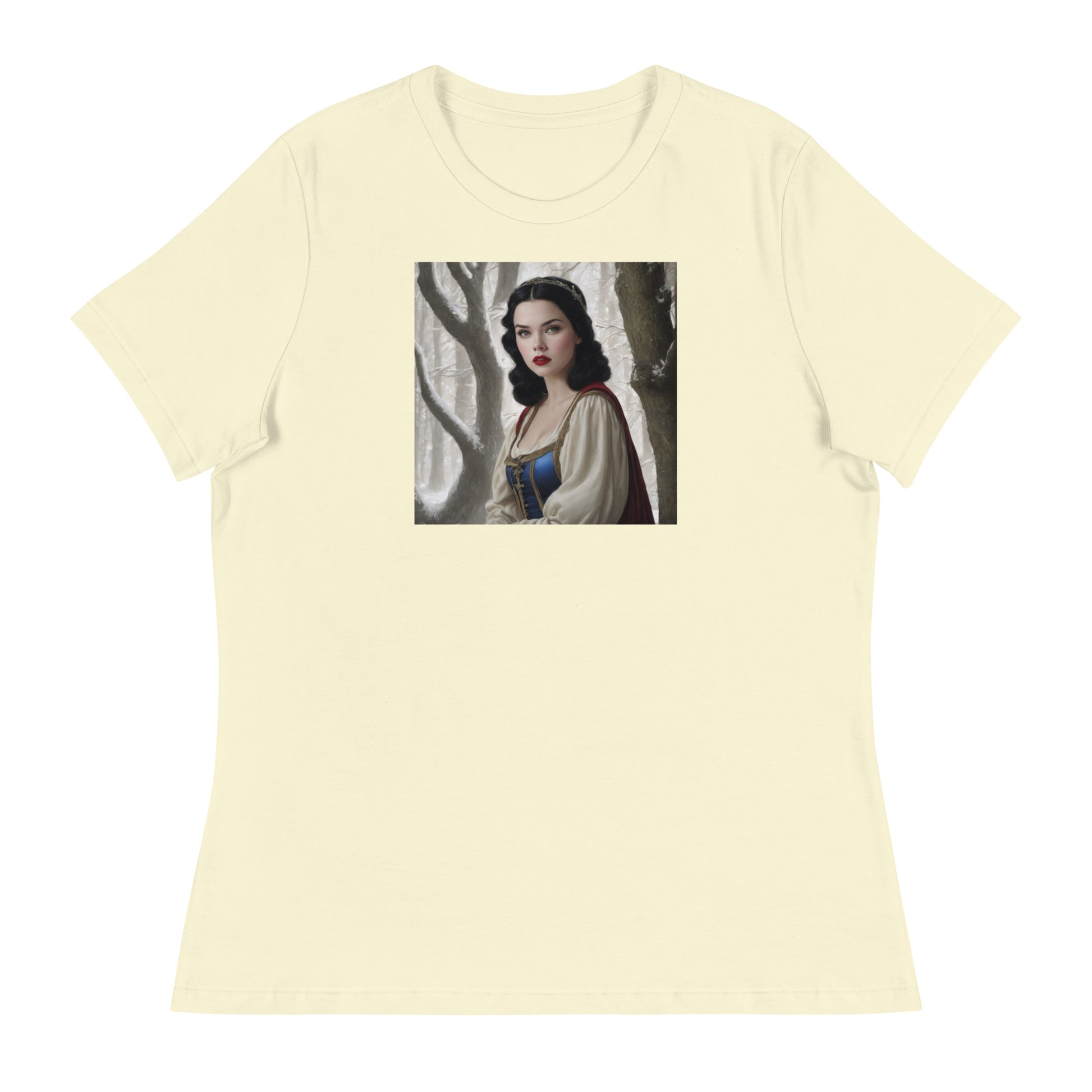 Snow White in Forest T-Shirt Citron