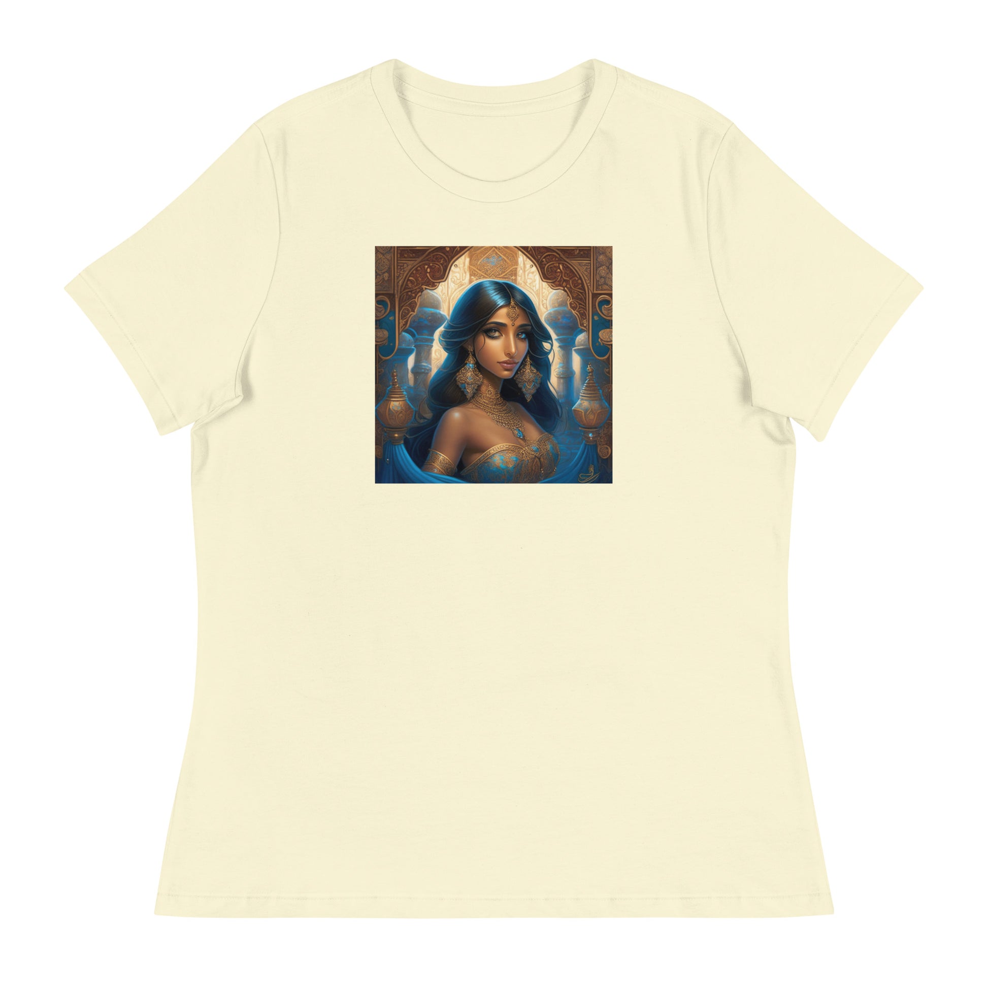 Princess Jasmine Women's T-Shirt Citron