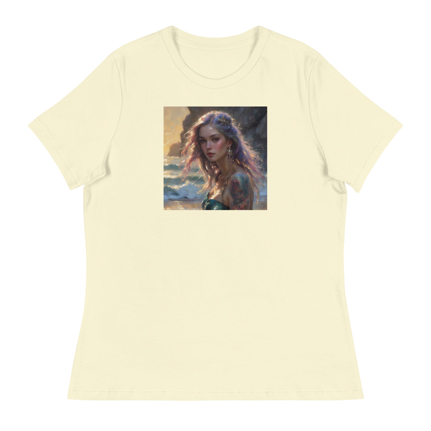 Mermaid's Gaze Women's T-Shirt Citron