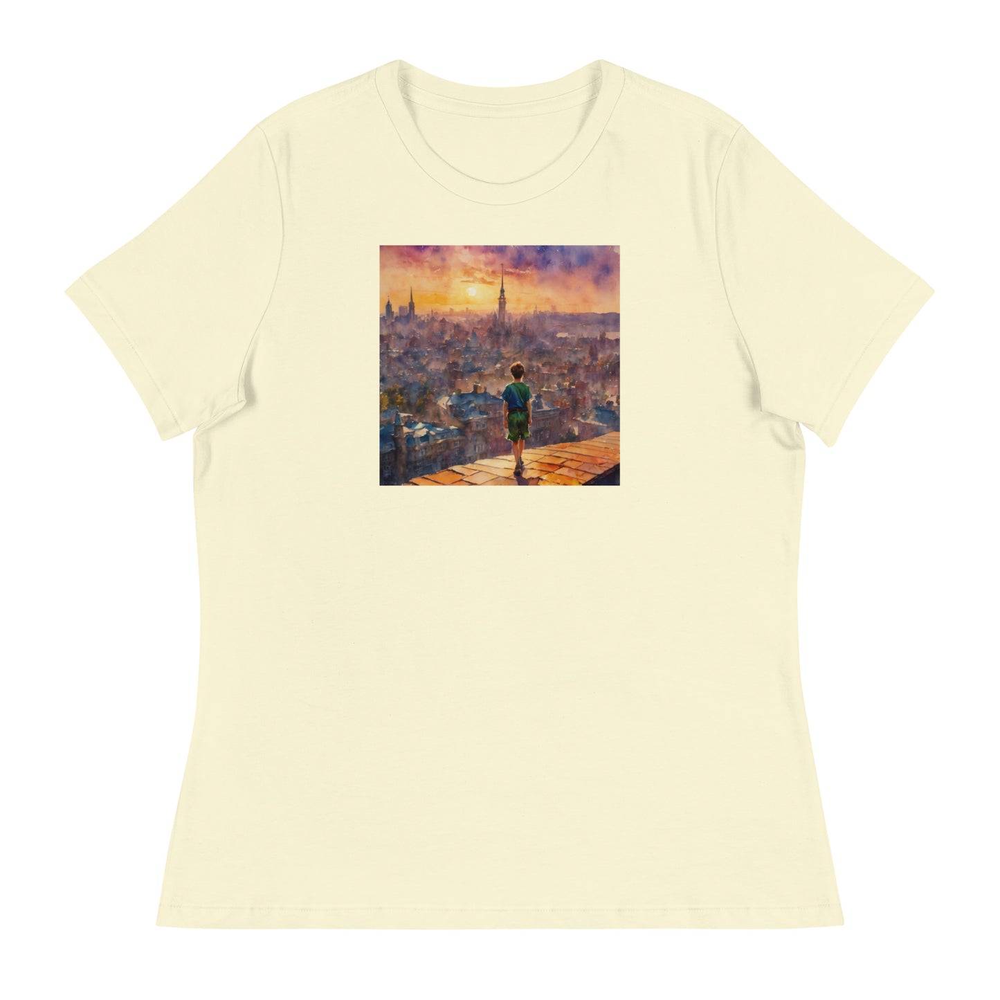 Peter Pan's World Women's T-Shirt Citron