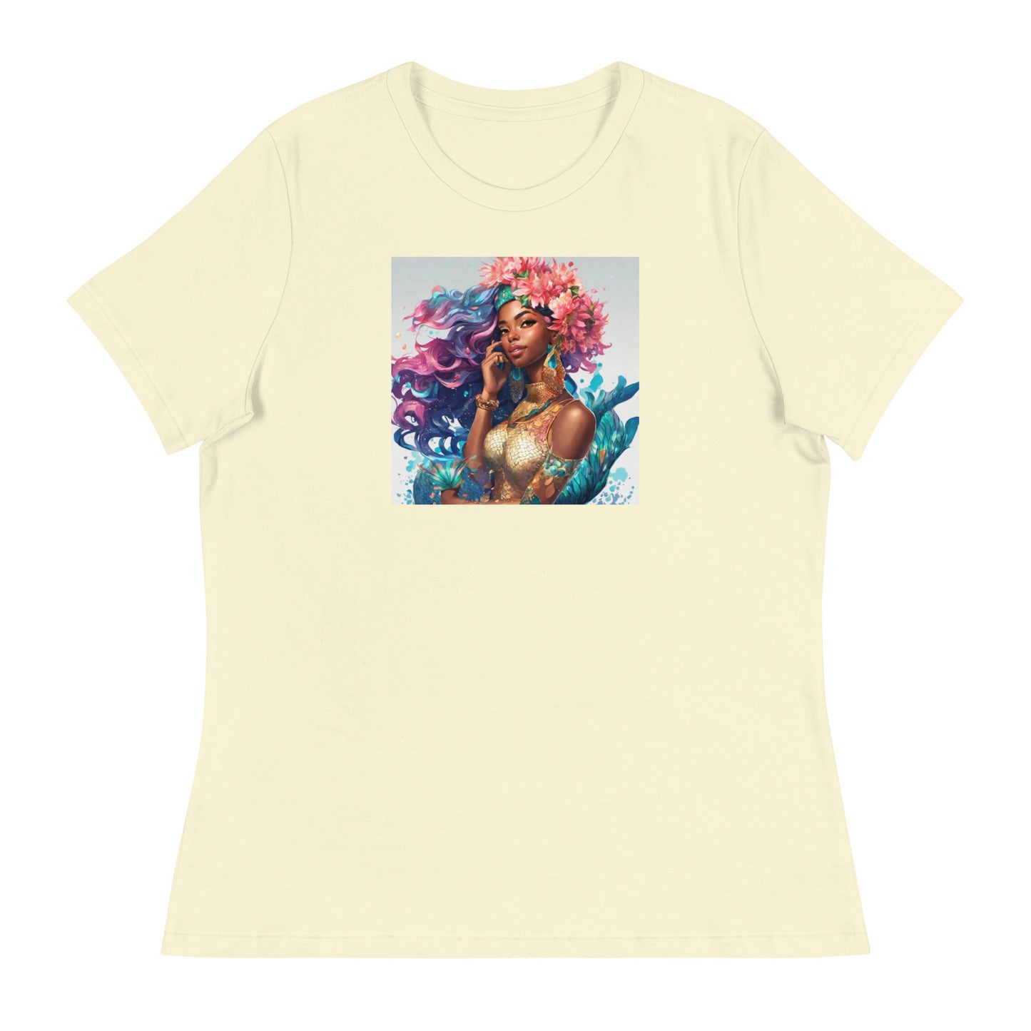 Mermaid Princess Women's T-Shirt Citron