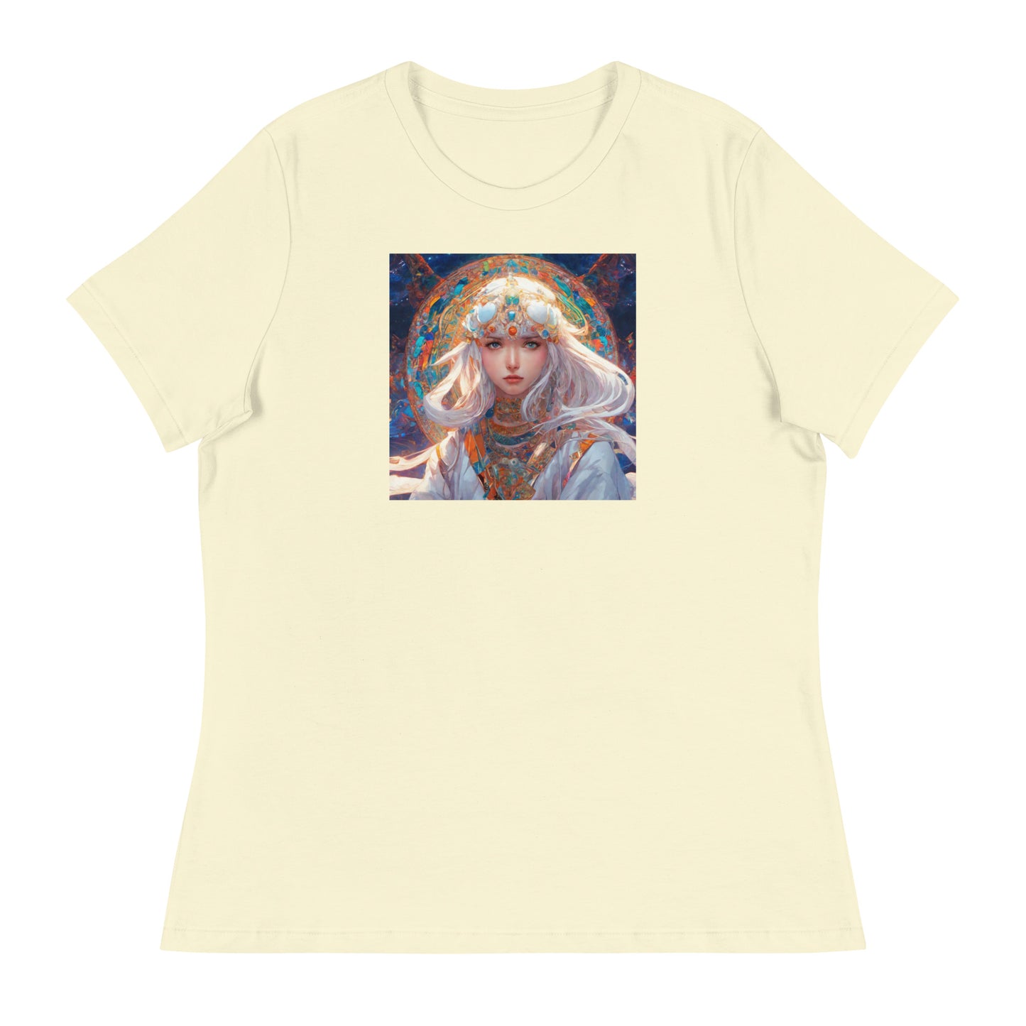 Mystical Mage Women's Anime T-Shirt Citron