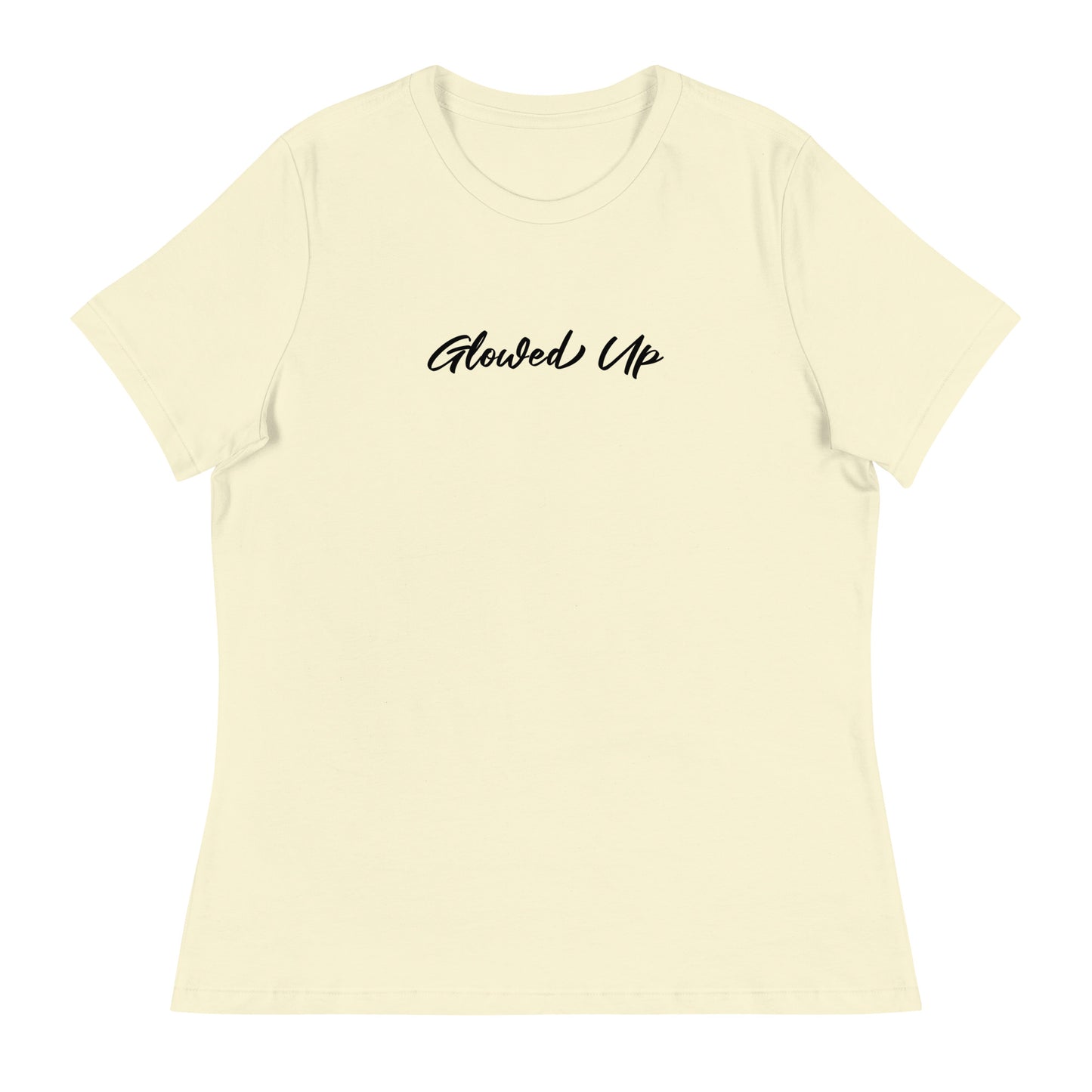 Women's Glowed Up T-Shirt Citron