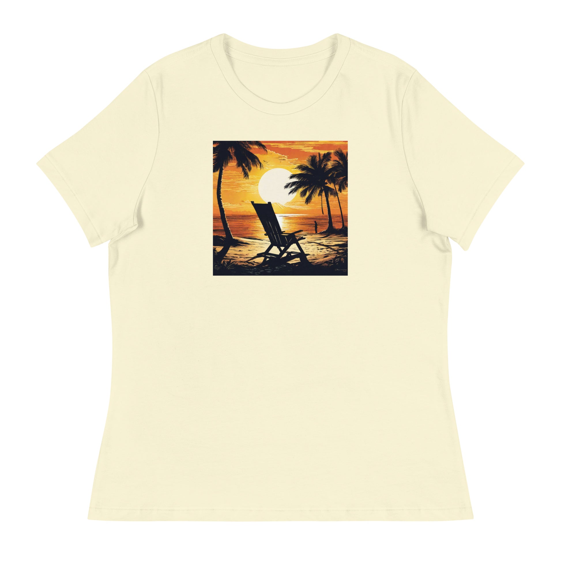 Summer Paradise Women's T-Shirt Citron