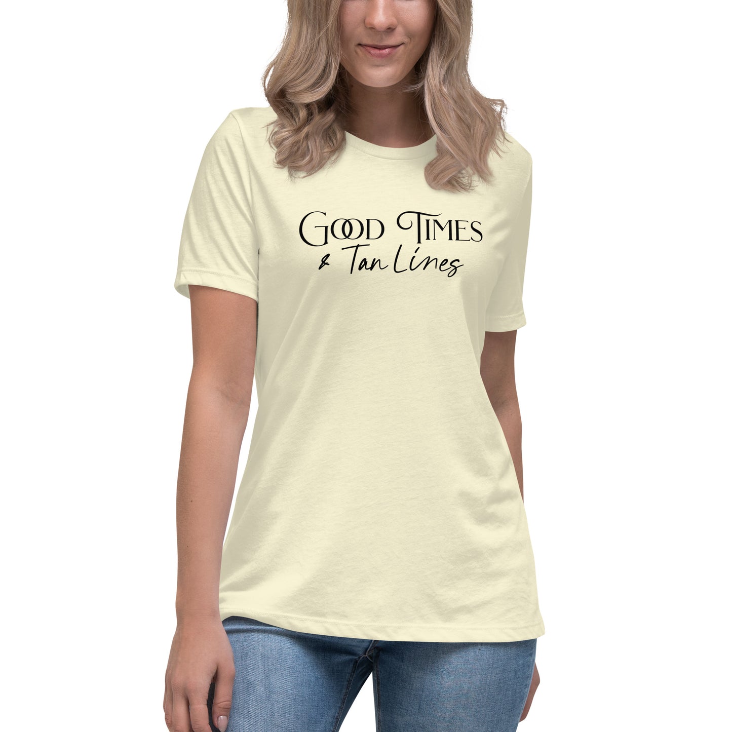 Good Times & Tan Lines Women's Summer T-Shirt