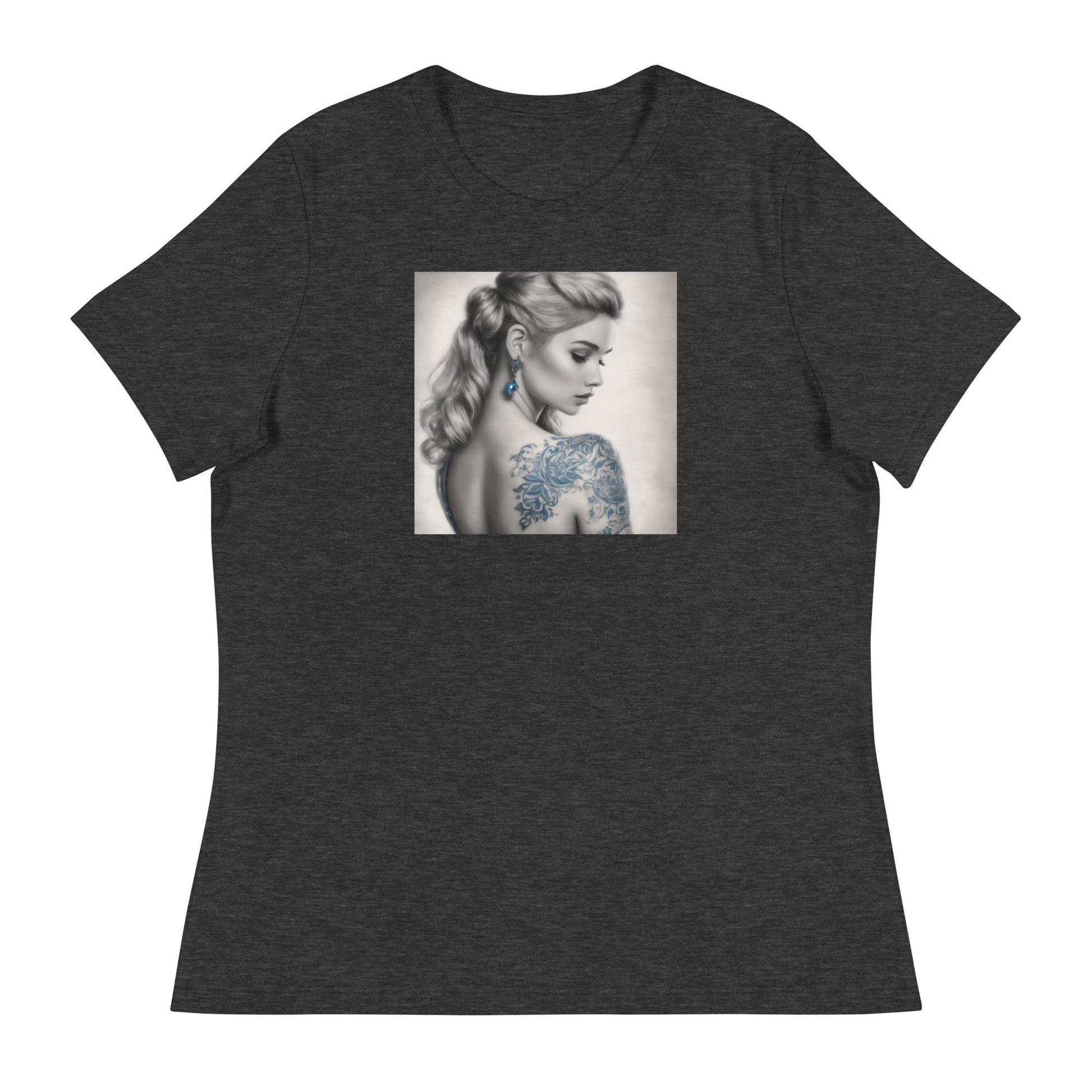 Inked Cinderella Women's T-Shirt Dark Grey Heather