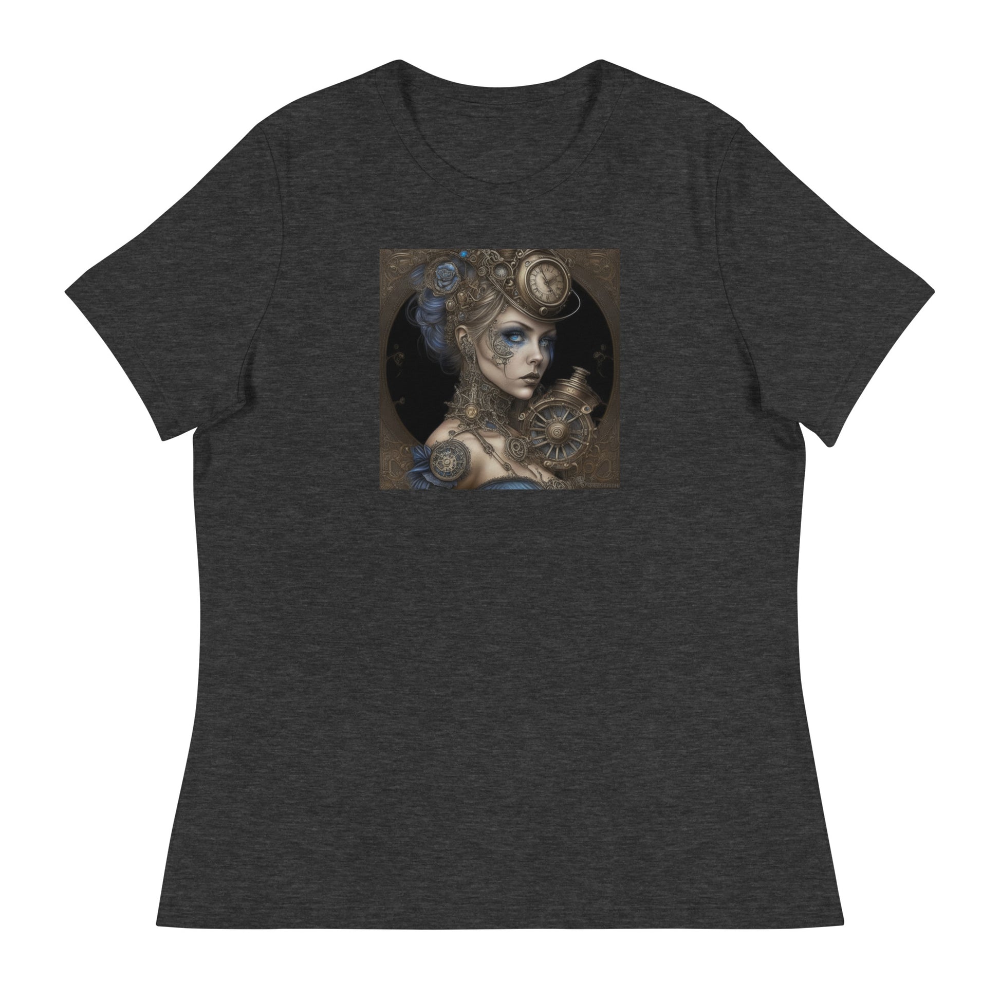 Steampunk Cinderella Women's T-Shirt Dark Grey Heather