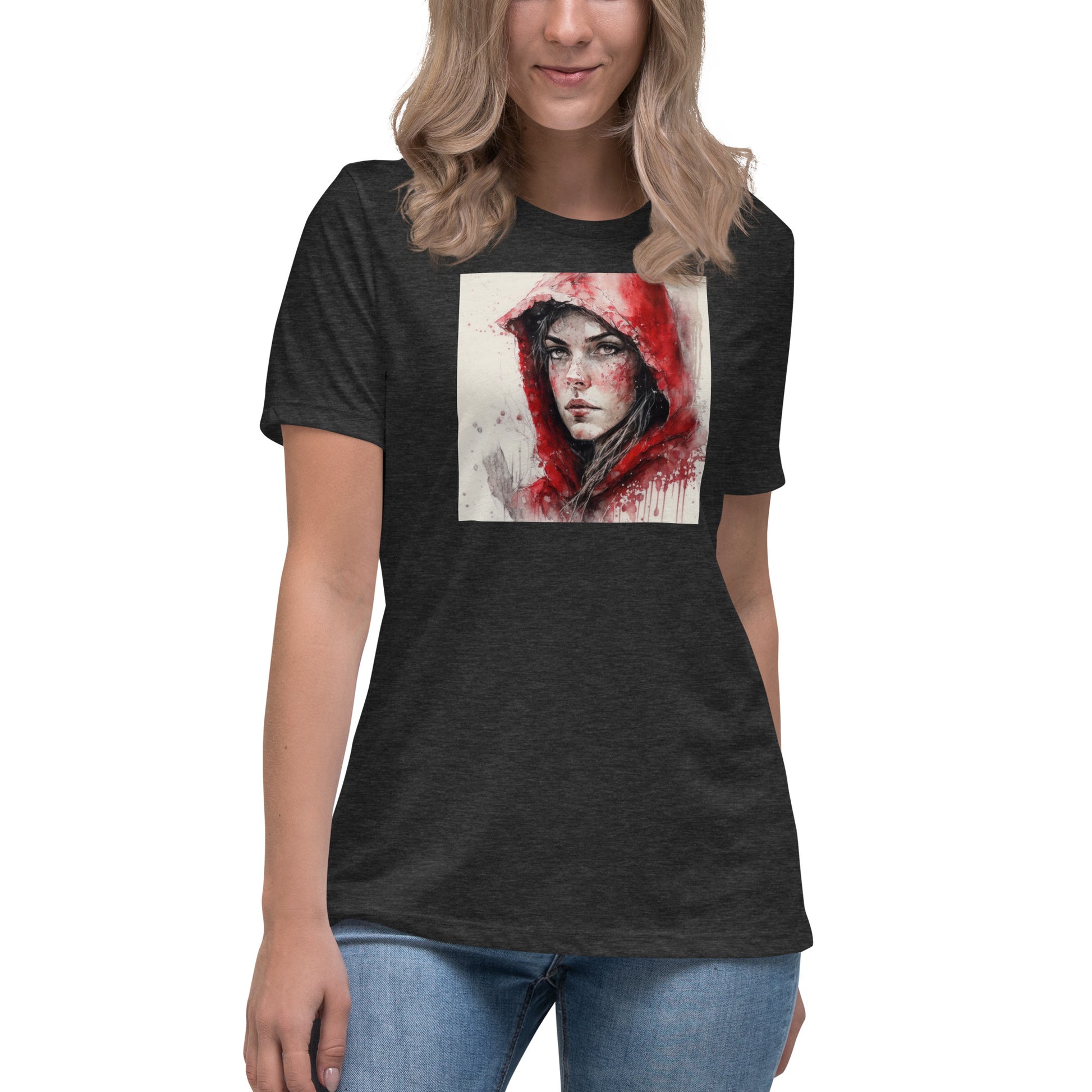 Little Red Riding Hood Portrait Women's T-Shirt