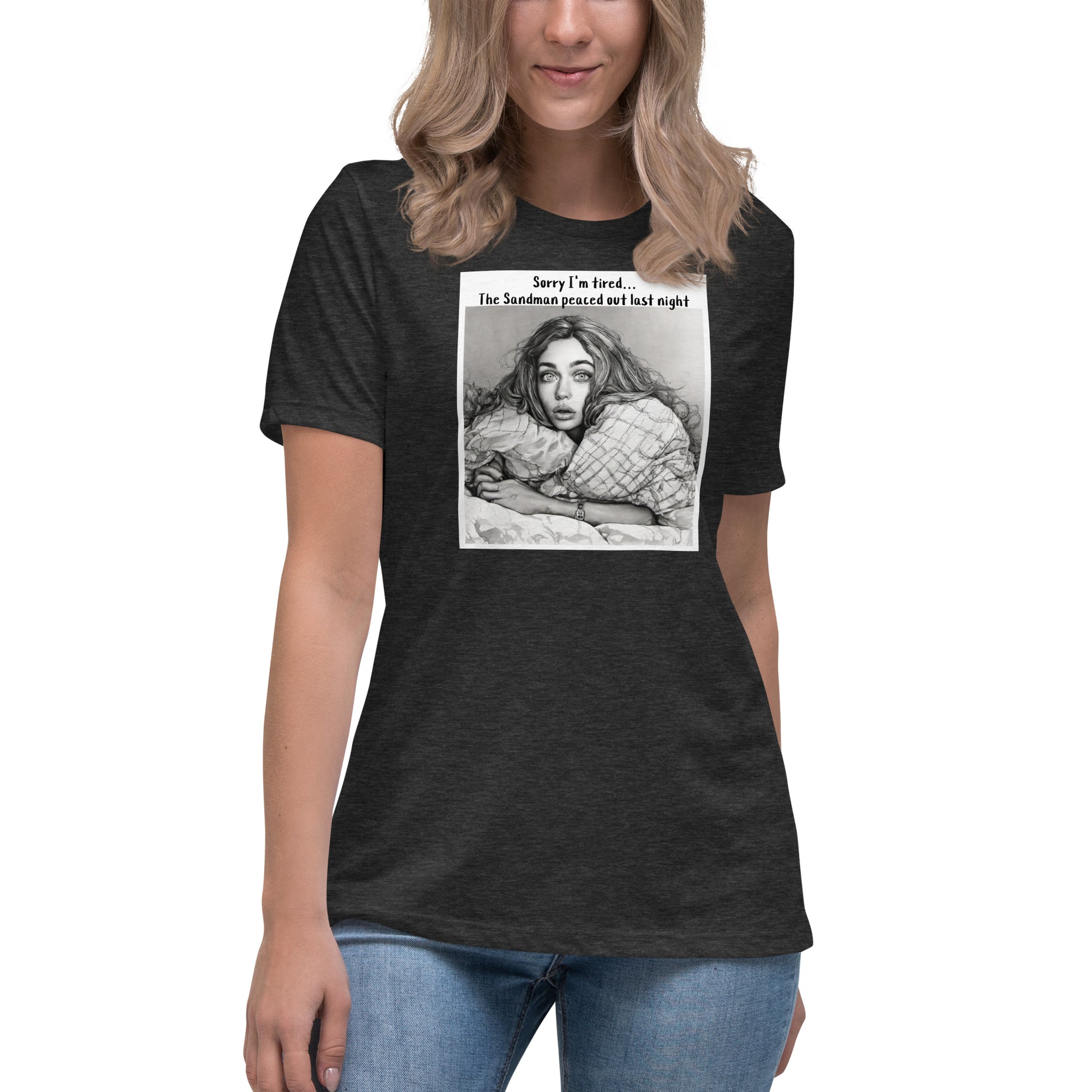 Sandman Peaced Out Women's Funny T-Shirt