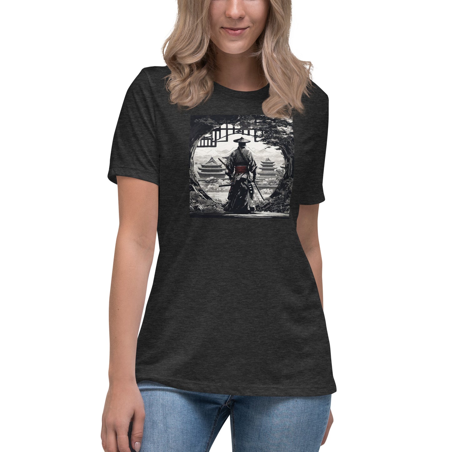 Stoic Samurai Women's Anime T-Shirt