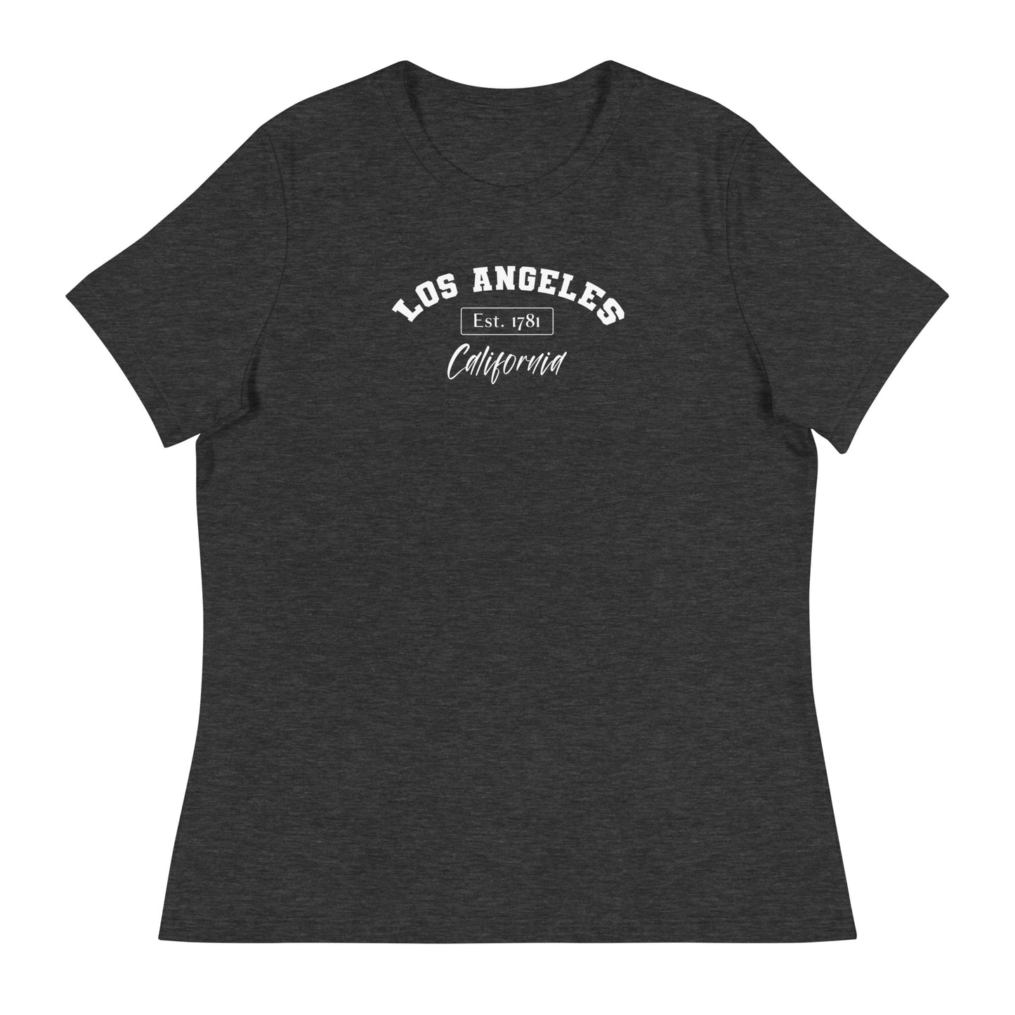 Los Angeles, California Women's T-Shirt Dark Grey Heather