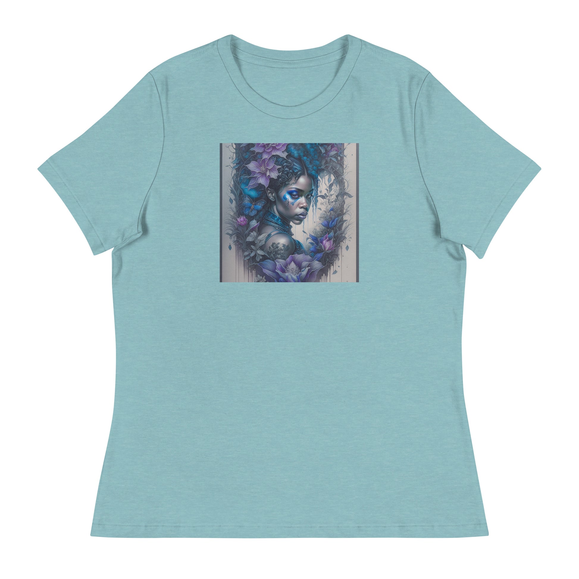 Esoteric Princess Women's T-Shirt Heather Blue Lagoon