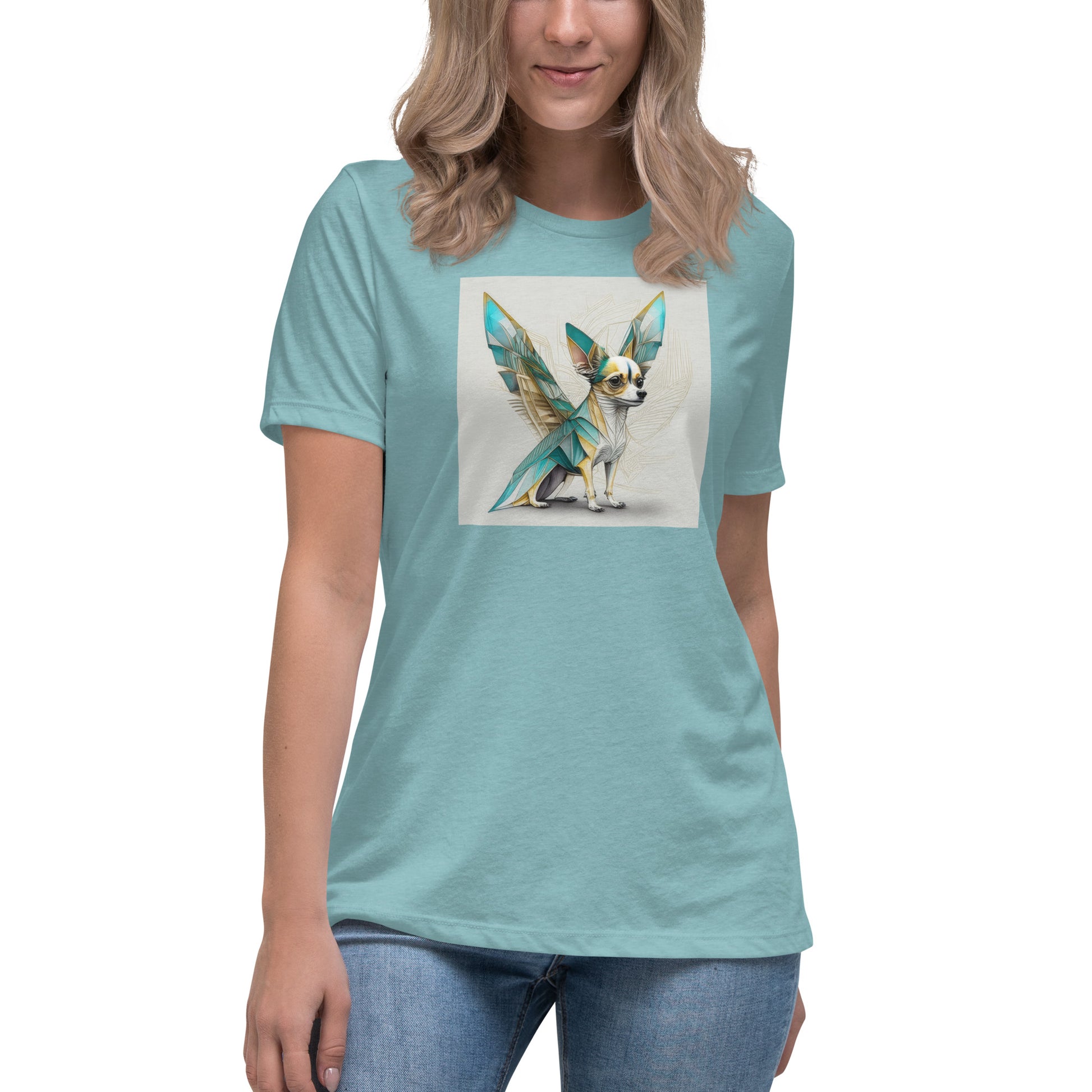 Chihuahua with Wings Women's Dog Lover T-Shirt