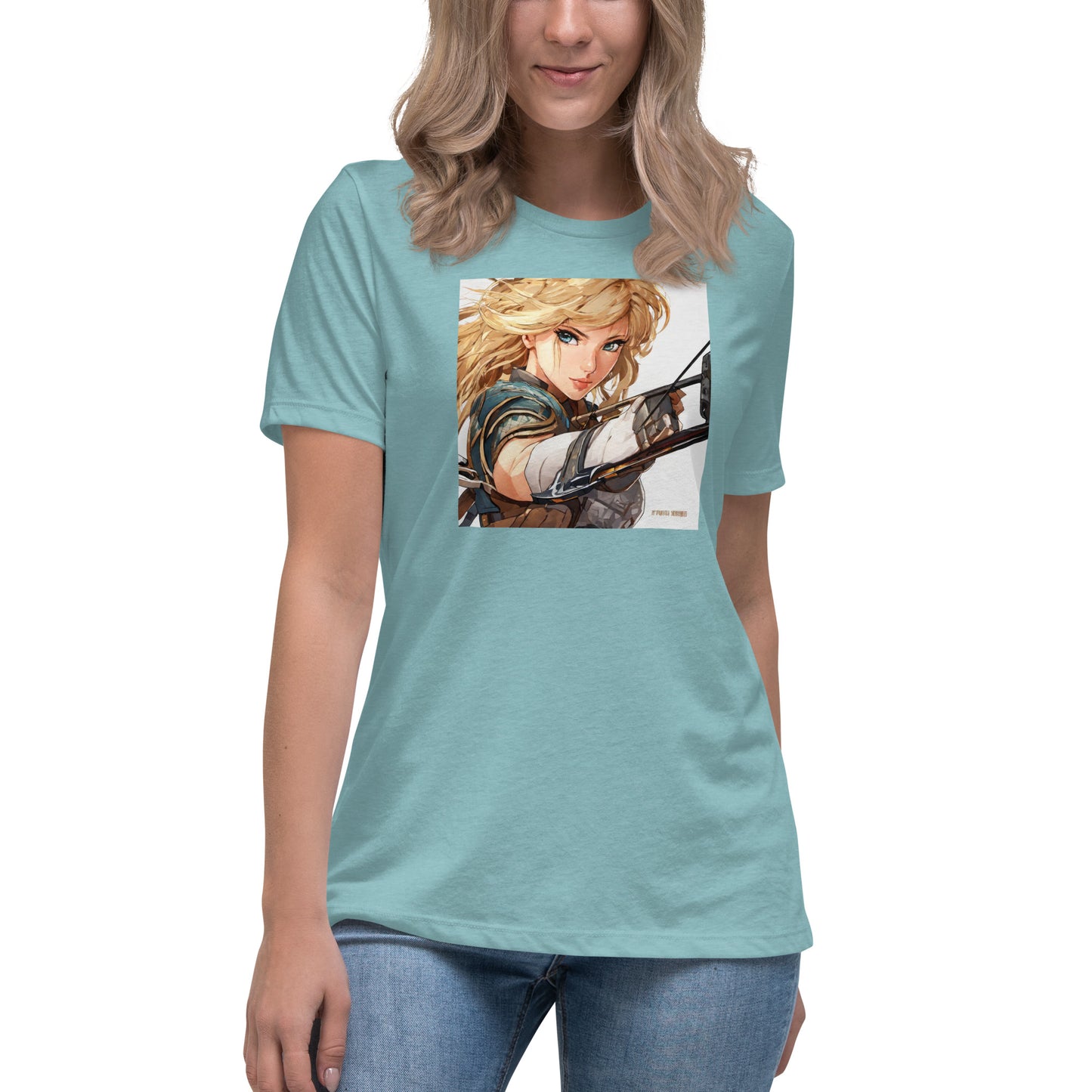 Fierce Shieldmaiden Women's Anime T-Shirt