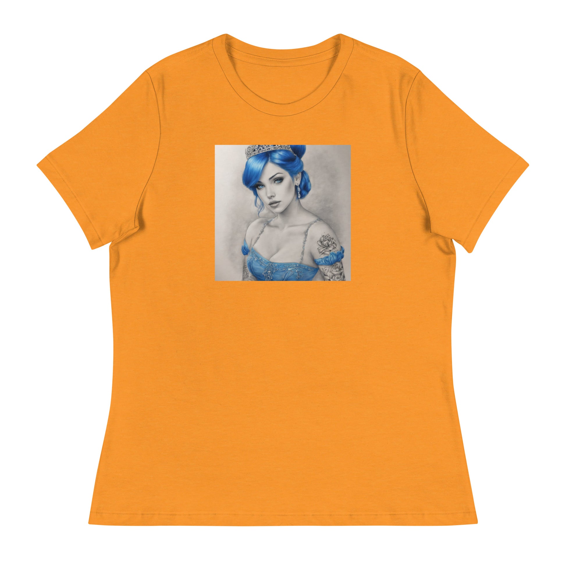 Cinderella with Tattoos T-Shirt Heather Marmalade