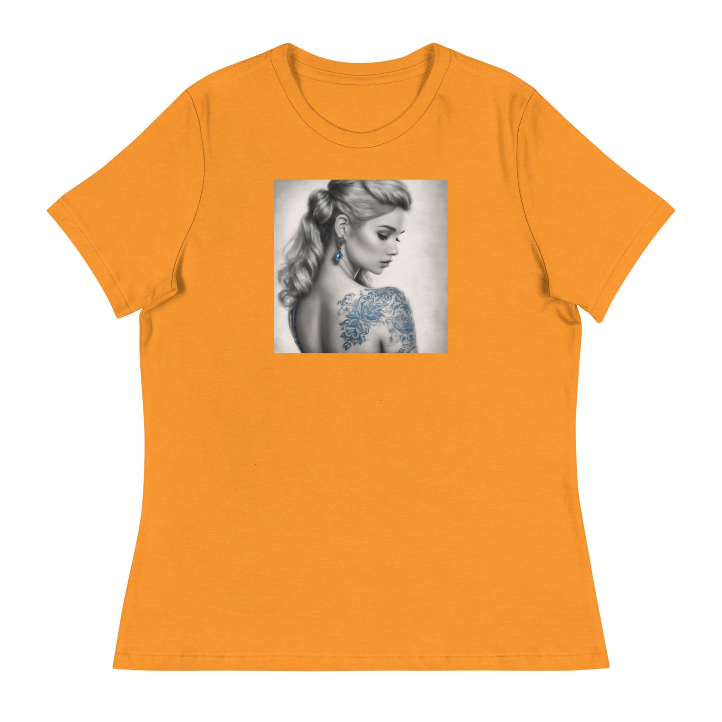 Inked Cinderella Women's T-Shirt Heather Marmalade