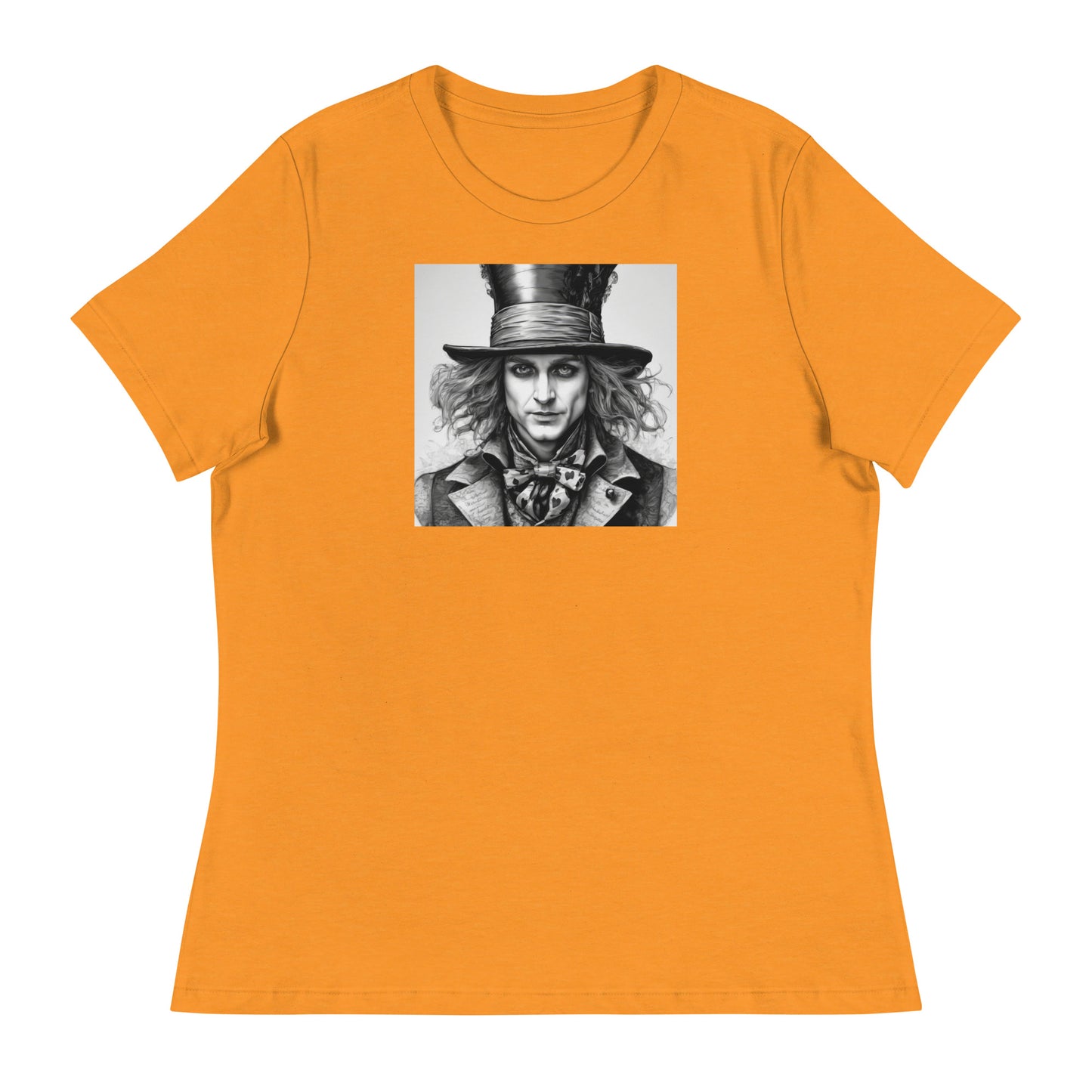 Serenely Eccentric Mad Hatter T-Shirt Heather Marmalade