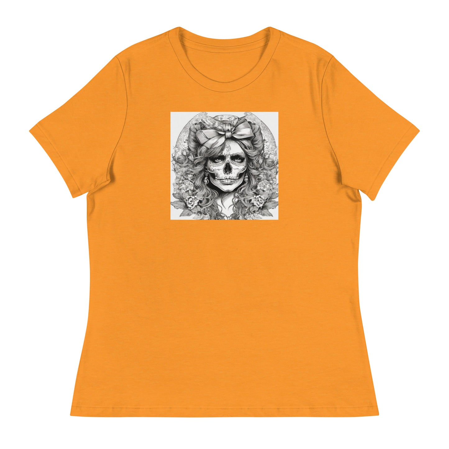 Day of the Dead Princess T-Shirt Heather Marmalade