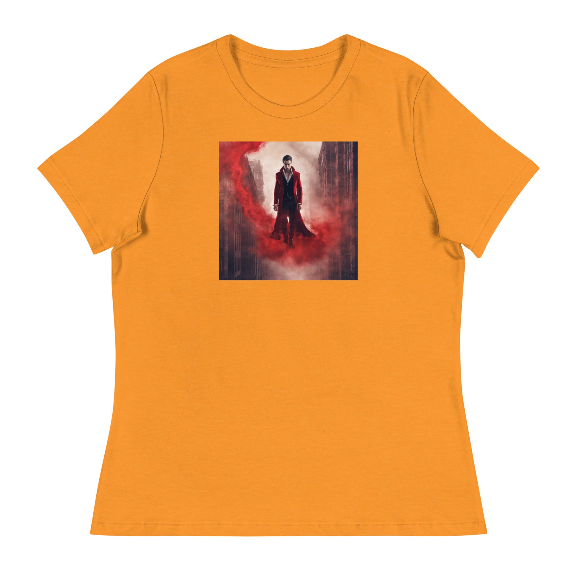 Vampire in Red Haze Women's Graphic Tee Heather Marmalade