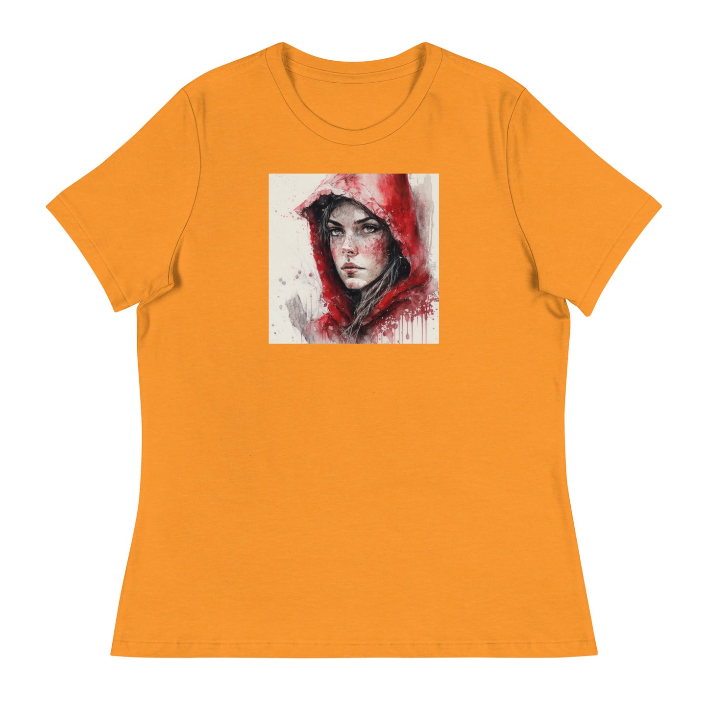 Little Red Riding Hood Portrait Women's T-Shirt Heather Marmalade