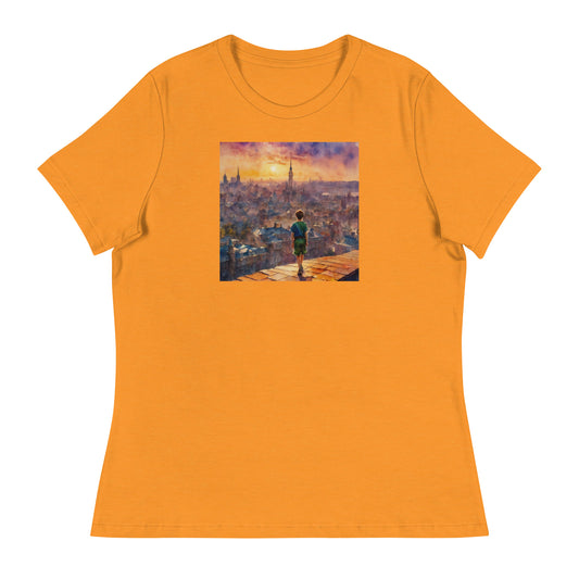 Peter Pan's World Women's T-Shirt Heather Marmalade