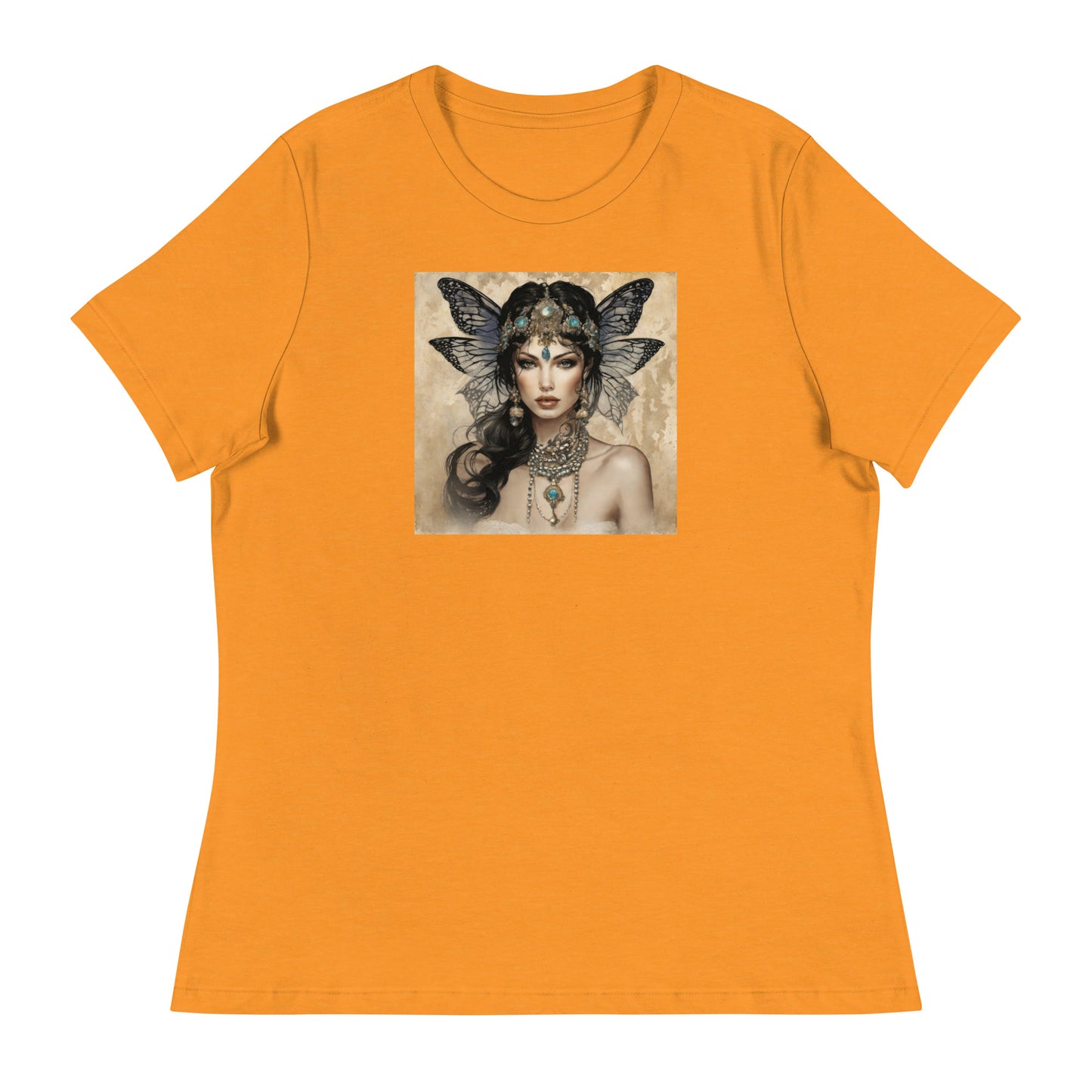 Alluring Fairy Women's Fantasy T-Shirt Heather Marmalade