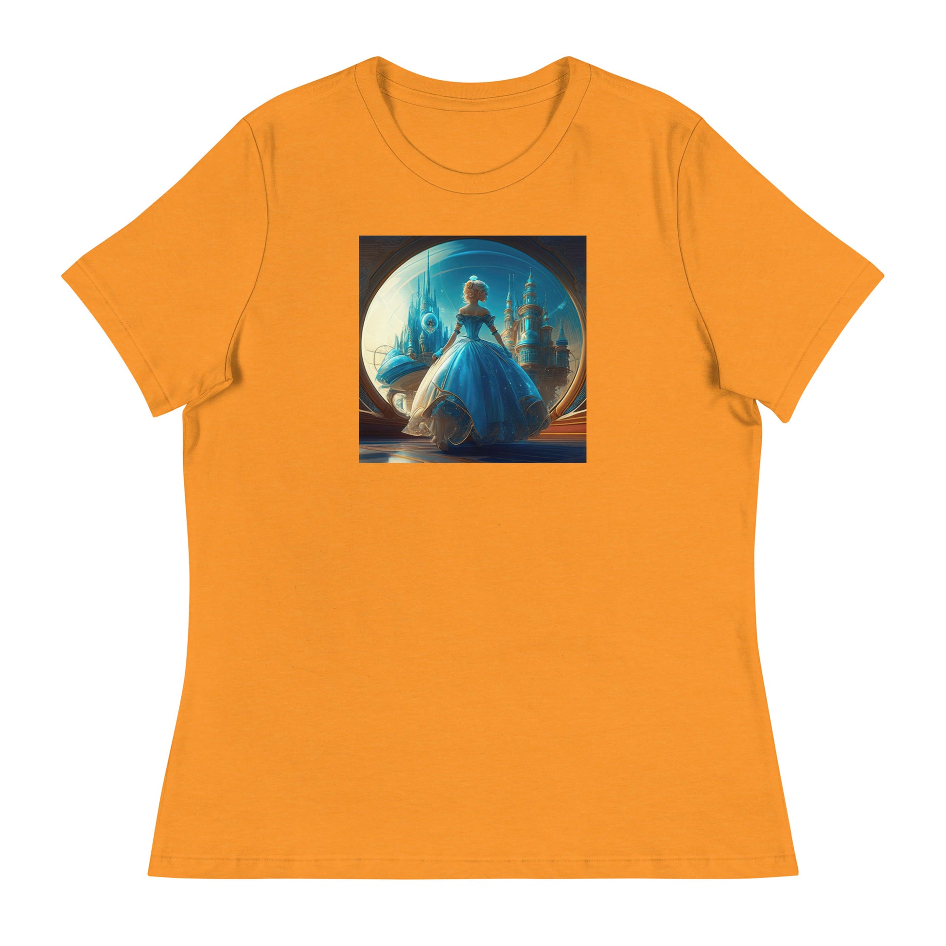 Princess Viewing the City Women's Fairy Tale T-Shirt Heather Marmalade