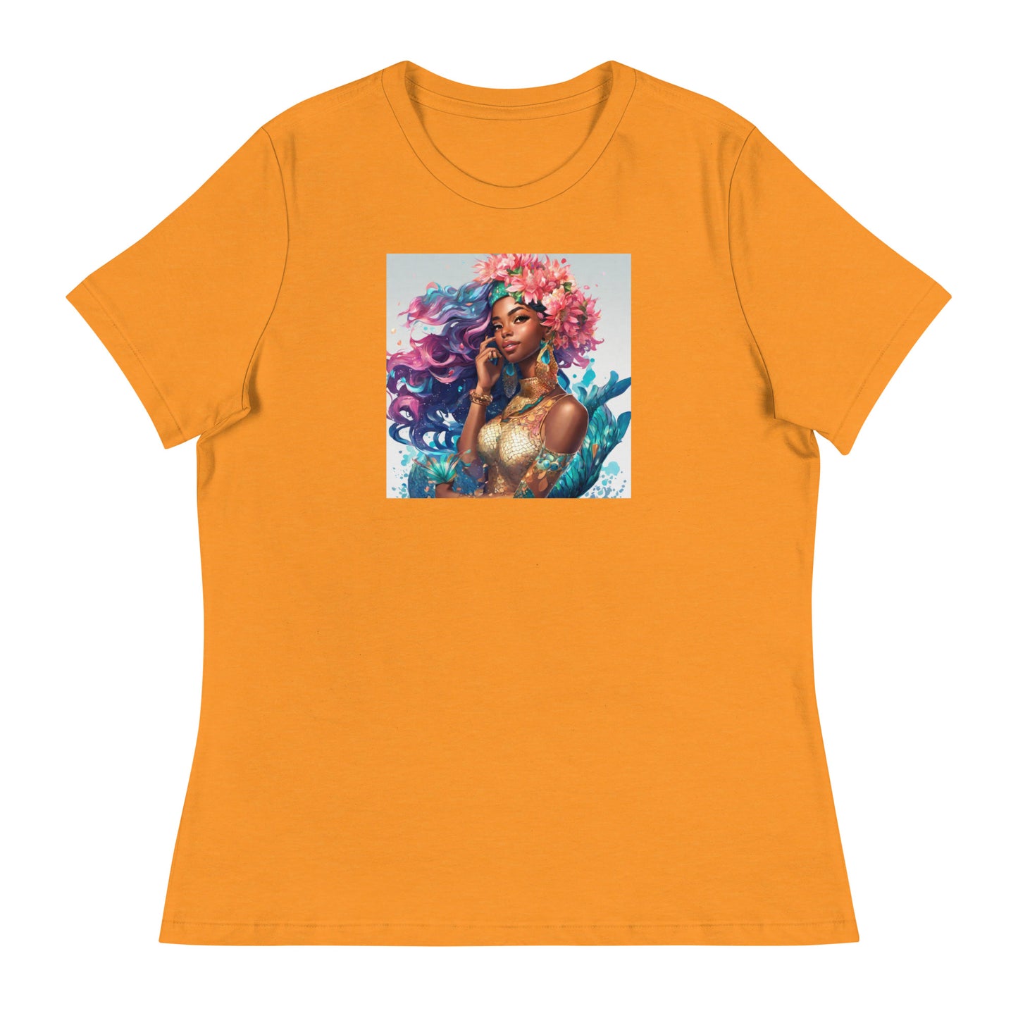 Mermaid Princess Women's T-Shirt Heather Marmalade