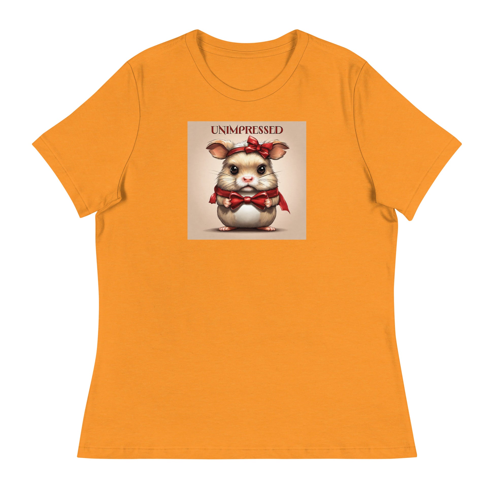 Unimpressed Women's Funny T-Shirt Heather Marmalade