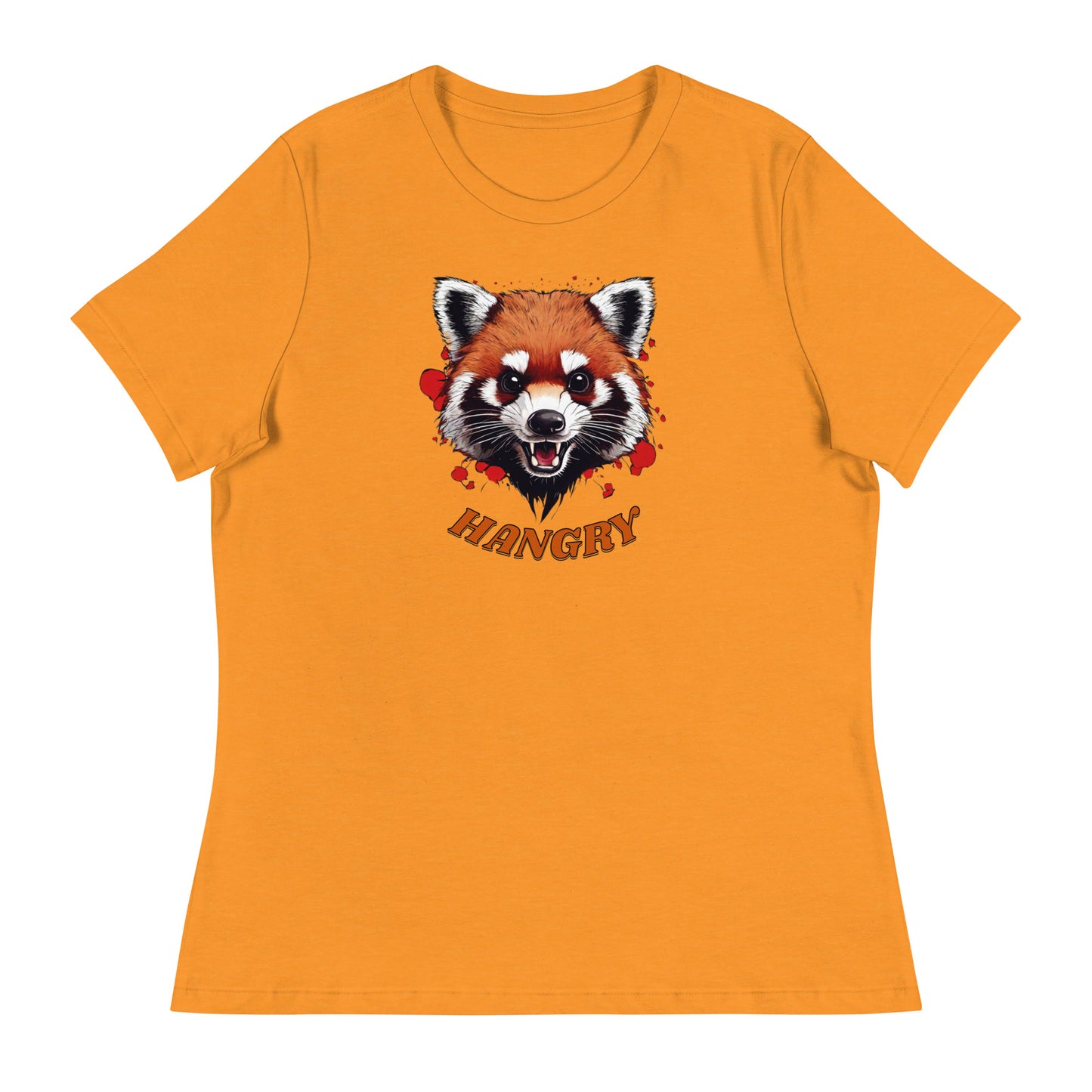 Hangry Women's Funny T-Shirt Heather Marmalade