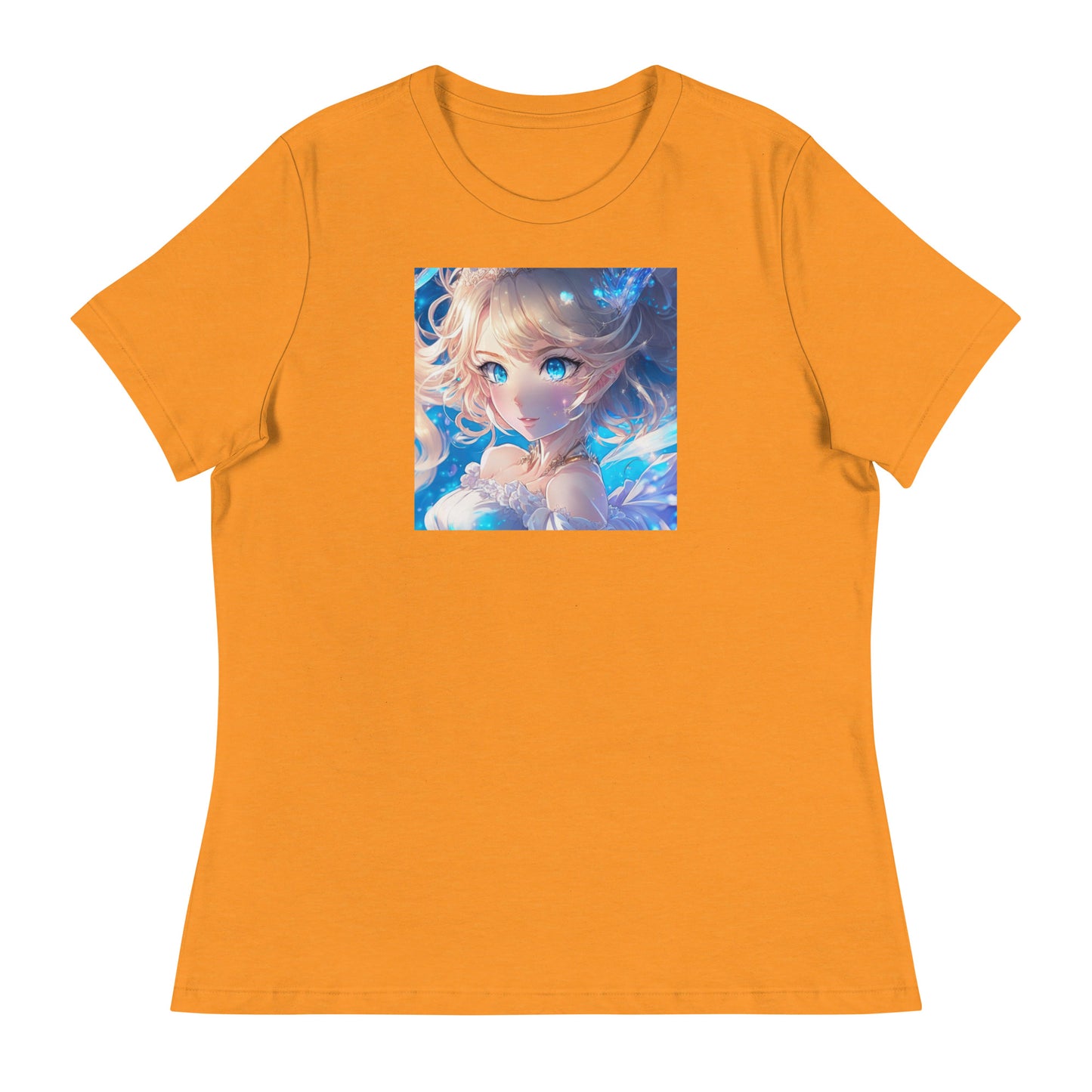 Cute Anime Princess Women's Graphic Tee Heather Marmalade