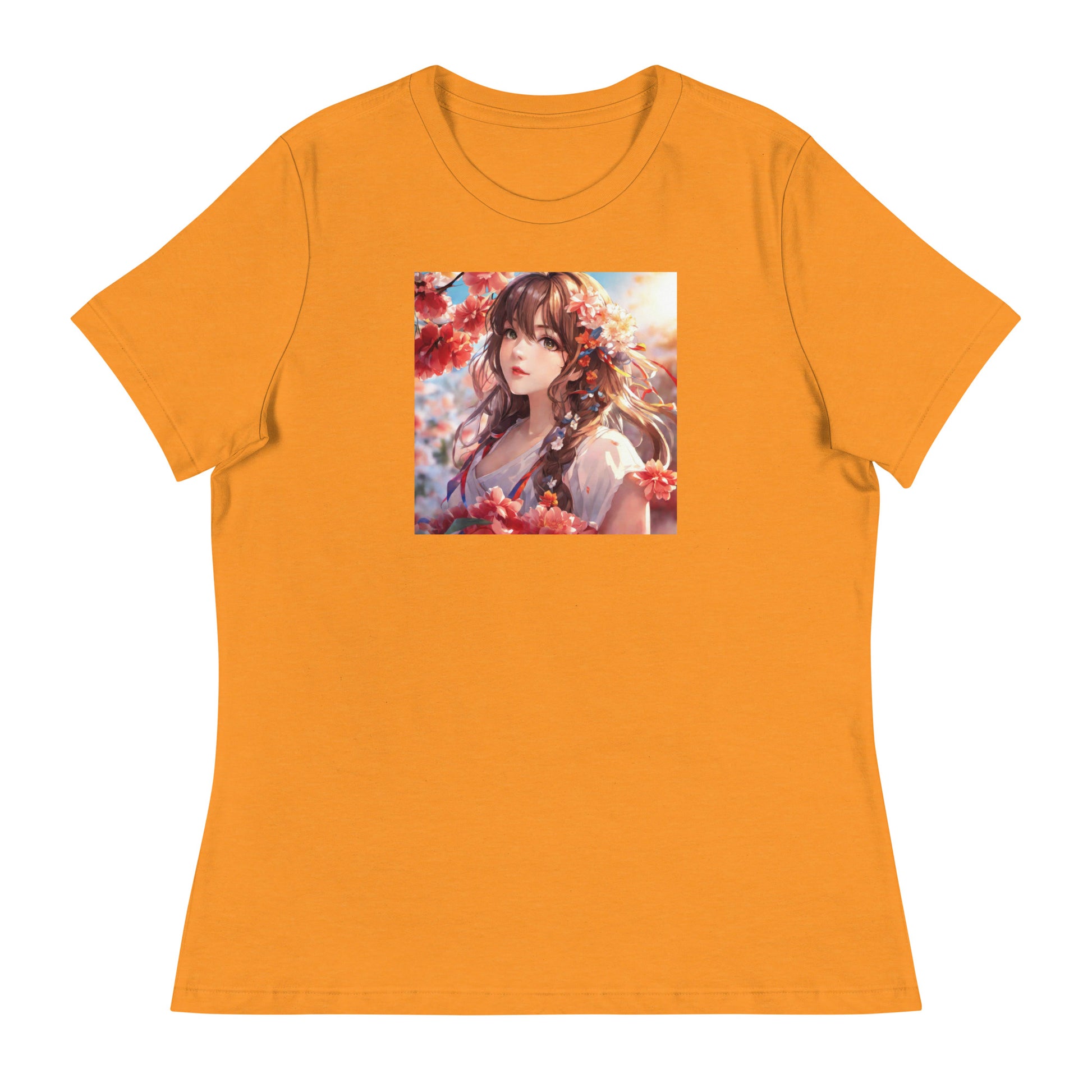 Graceful & Lovely Women's Anime T-Shirt Heather Marmalade